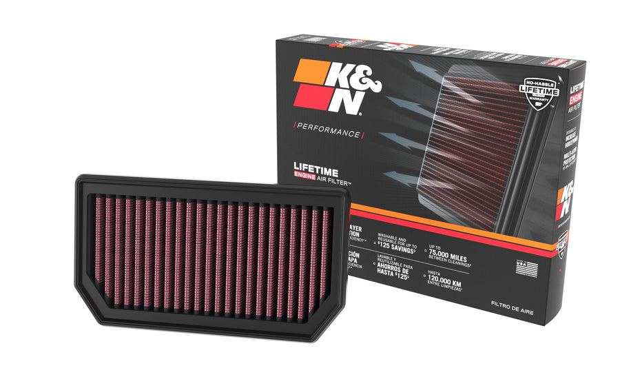K&N Engine Air Filter: Premium, High Performance, Powersport Air Filter: Compatible with Aprilia Vehicles, 2021-2023 RS660 and Tuono 660, 2022 RS660 Stars and Stripes, 2022 Tuono 660 factory, AL-6620