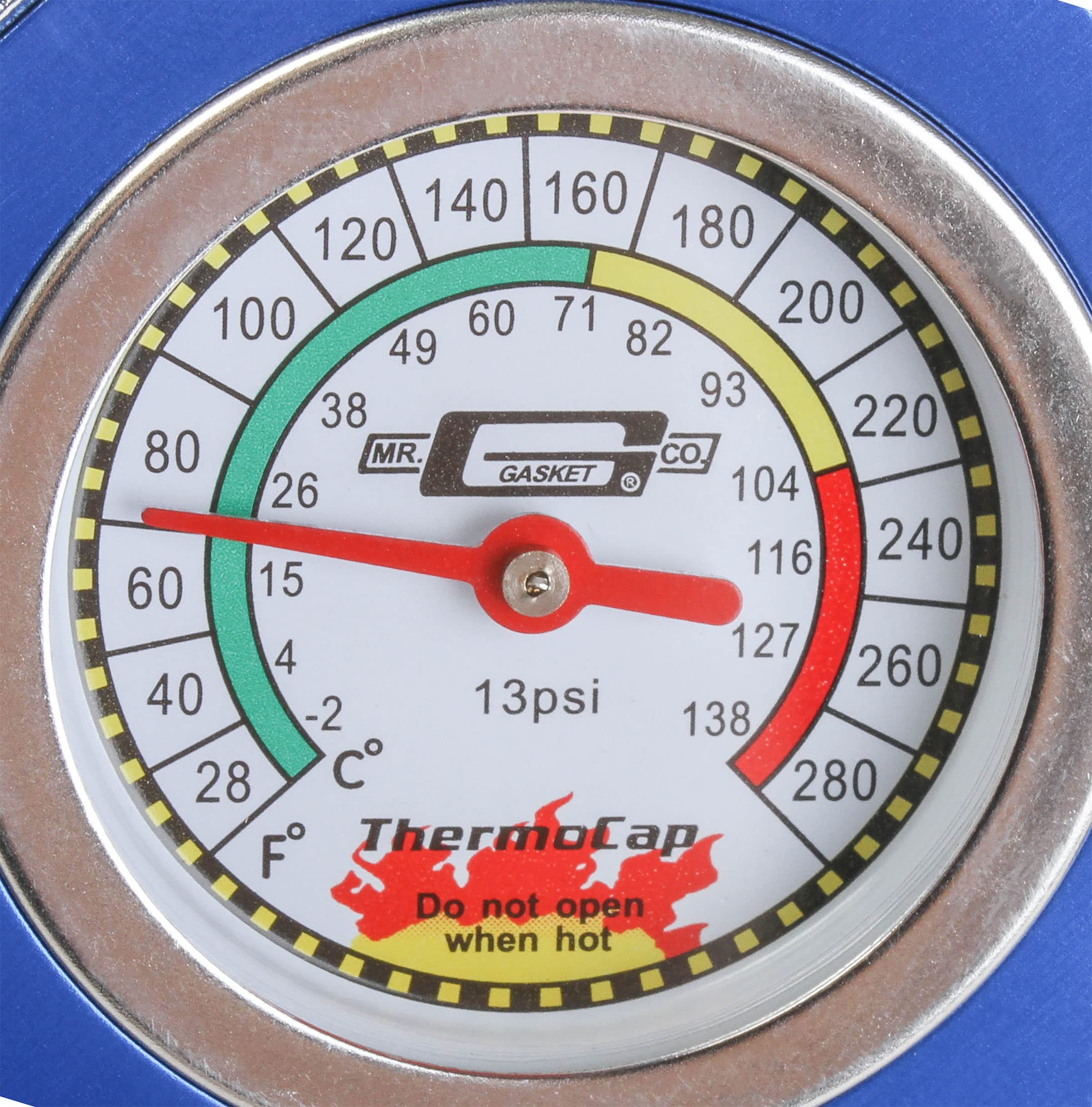 Thermocap Mr. Gasket 2470B - 13 PSI - Blue