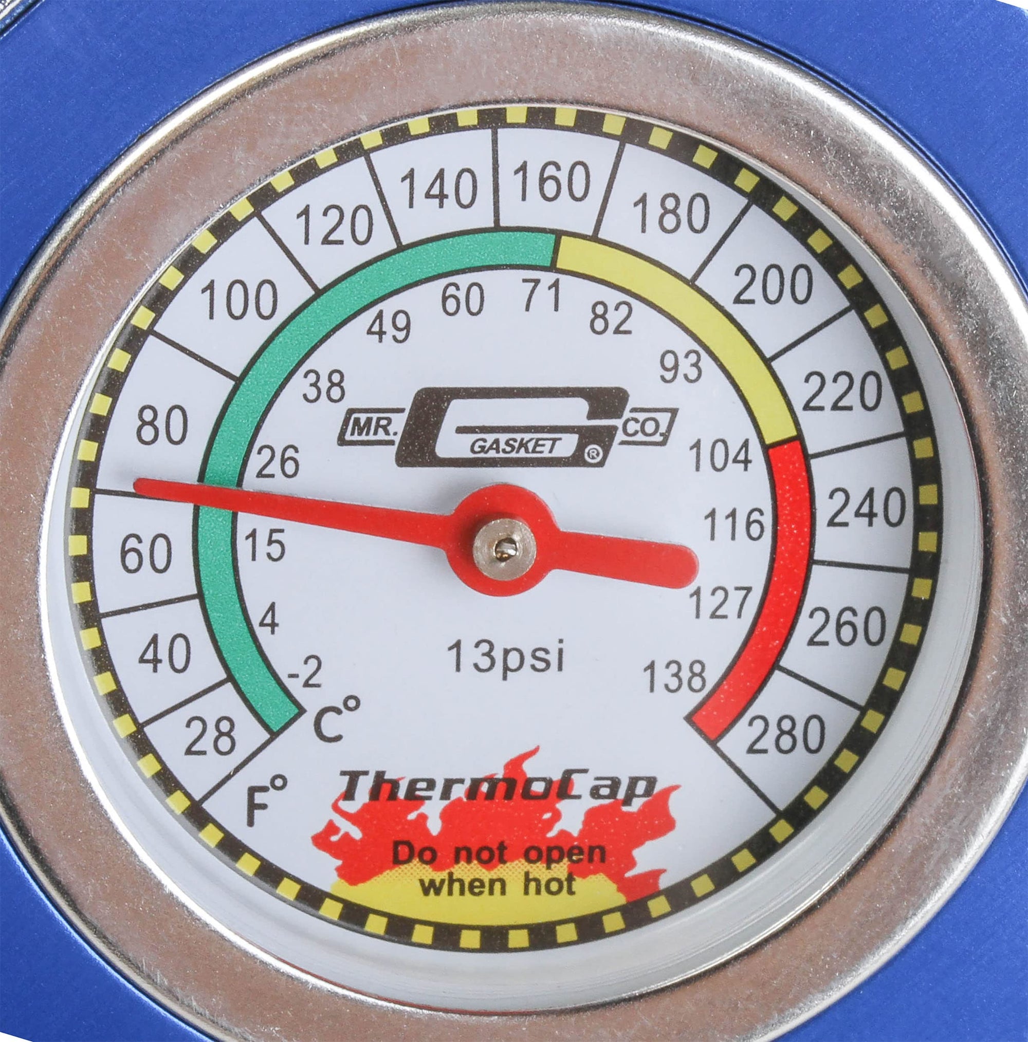 Thermocap Mr. Gasket 2470B - 13 PSI - Blue