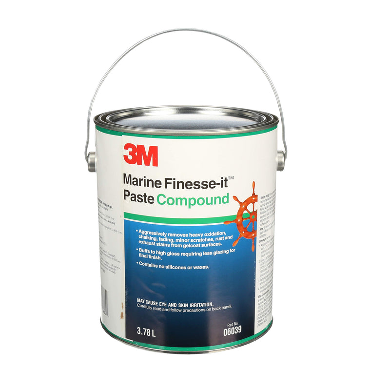 3M Marine Paste Compound Finesse-it, 06039, 1 gal