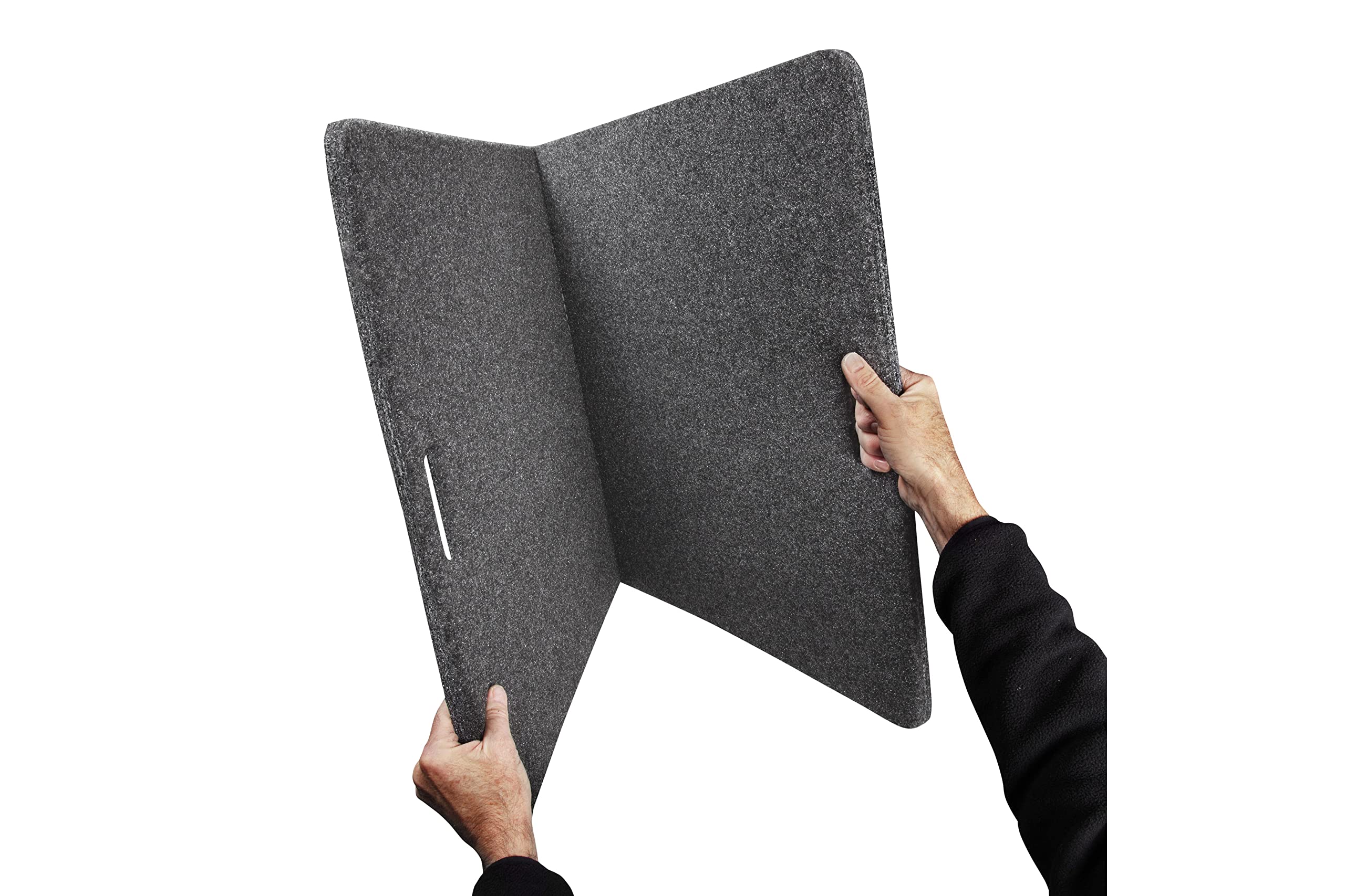 Folding Track Mat / Knee Protection Mat | Bedrug | TrailerWare | 2' x 4' / Charcoal Grey | TW2X4MAT