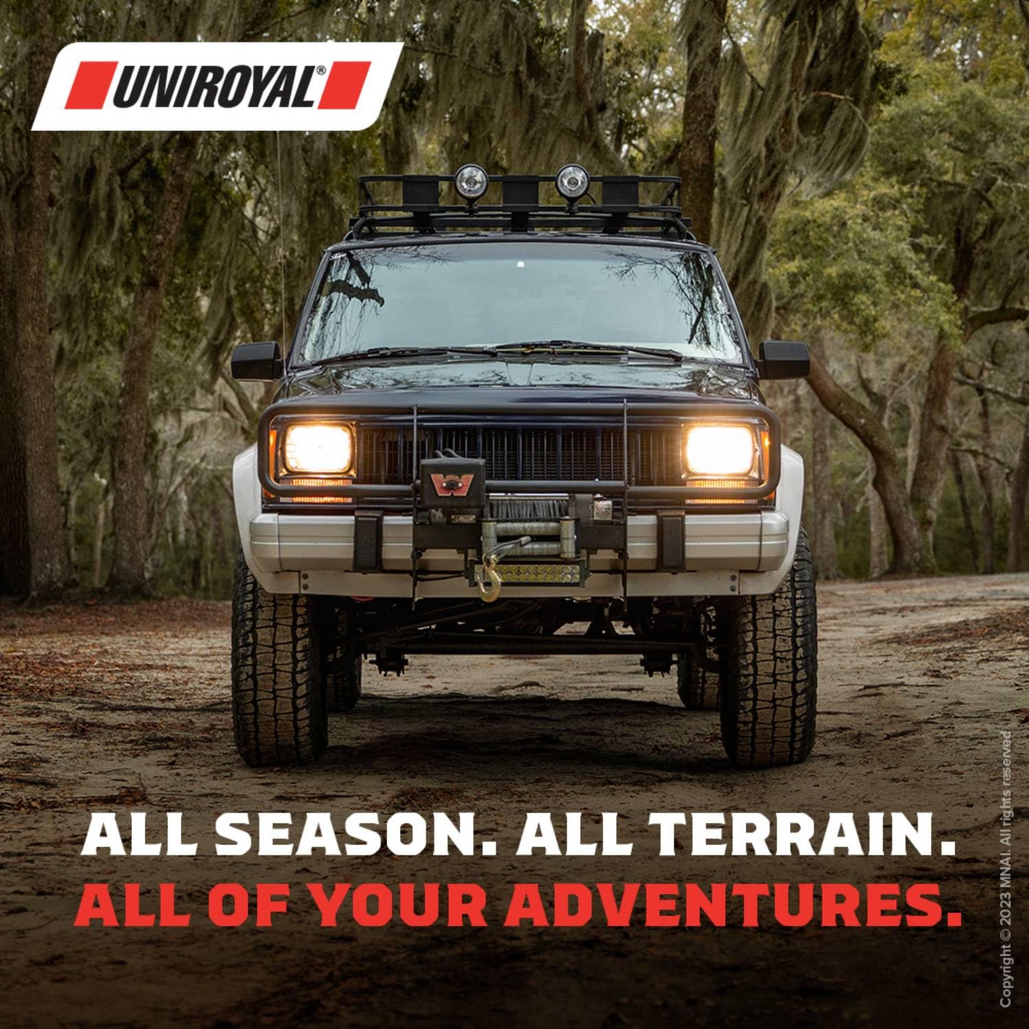 Laredo AT Uniroyal All-Terrain Car Tire for Light Trucks, SUVs, and Crossovers - P285/70R17 117T