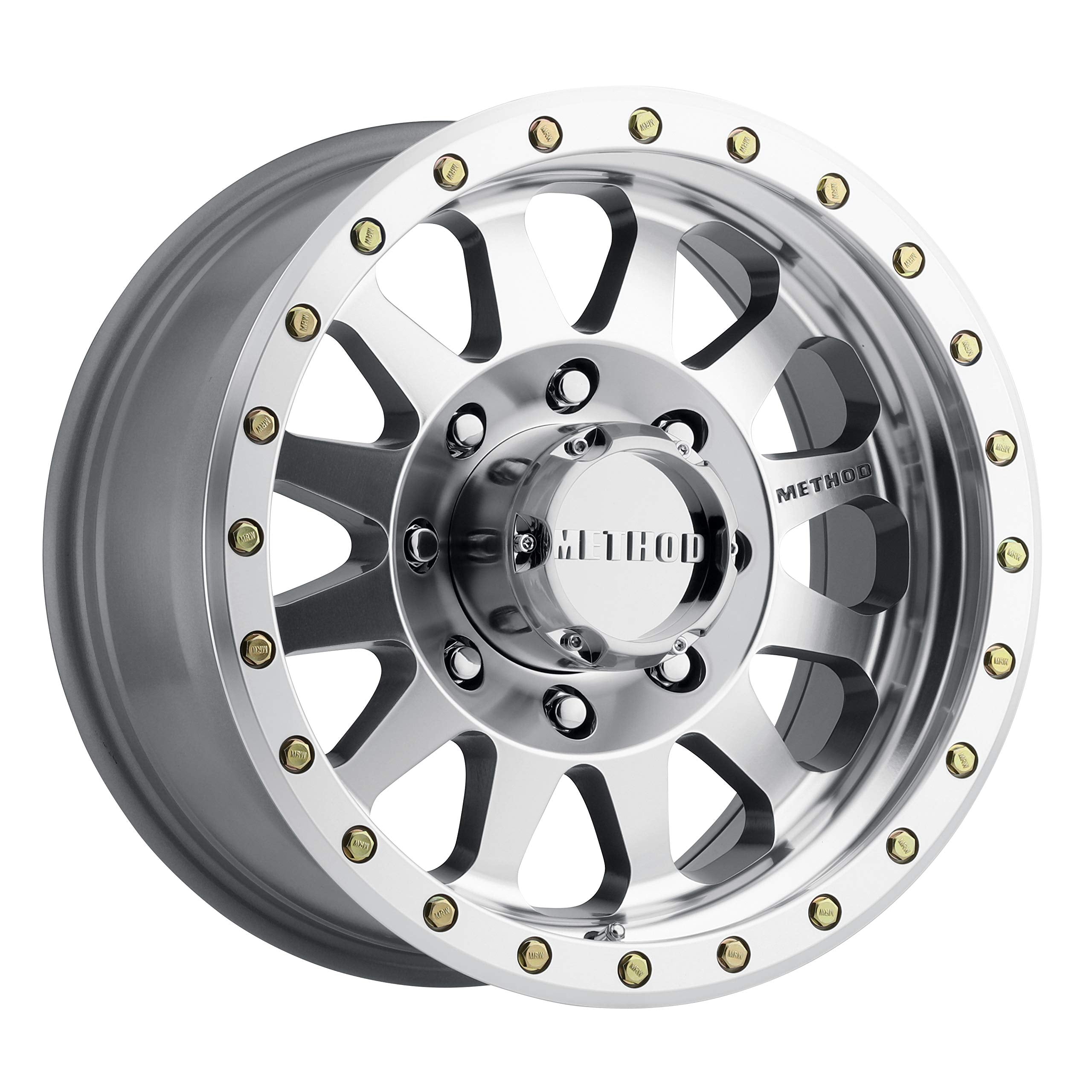 304 Method Race Wheels Double Standard Machined/Clear Coat 20x10" 8x6.5", 18mm offset 4.76" Backspace, MR30421080318N