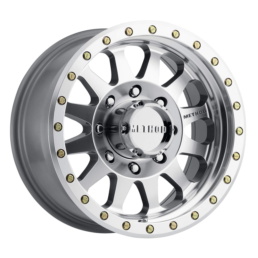 304 Method Race Wheels Double Standard Machined/Clear Coat 20x10" 8x6.5", 18mm offset 4.76" Backspace, MR30421080318N