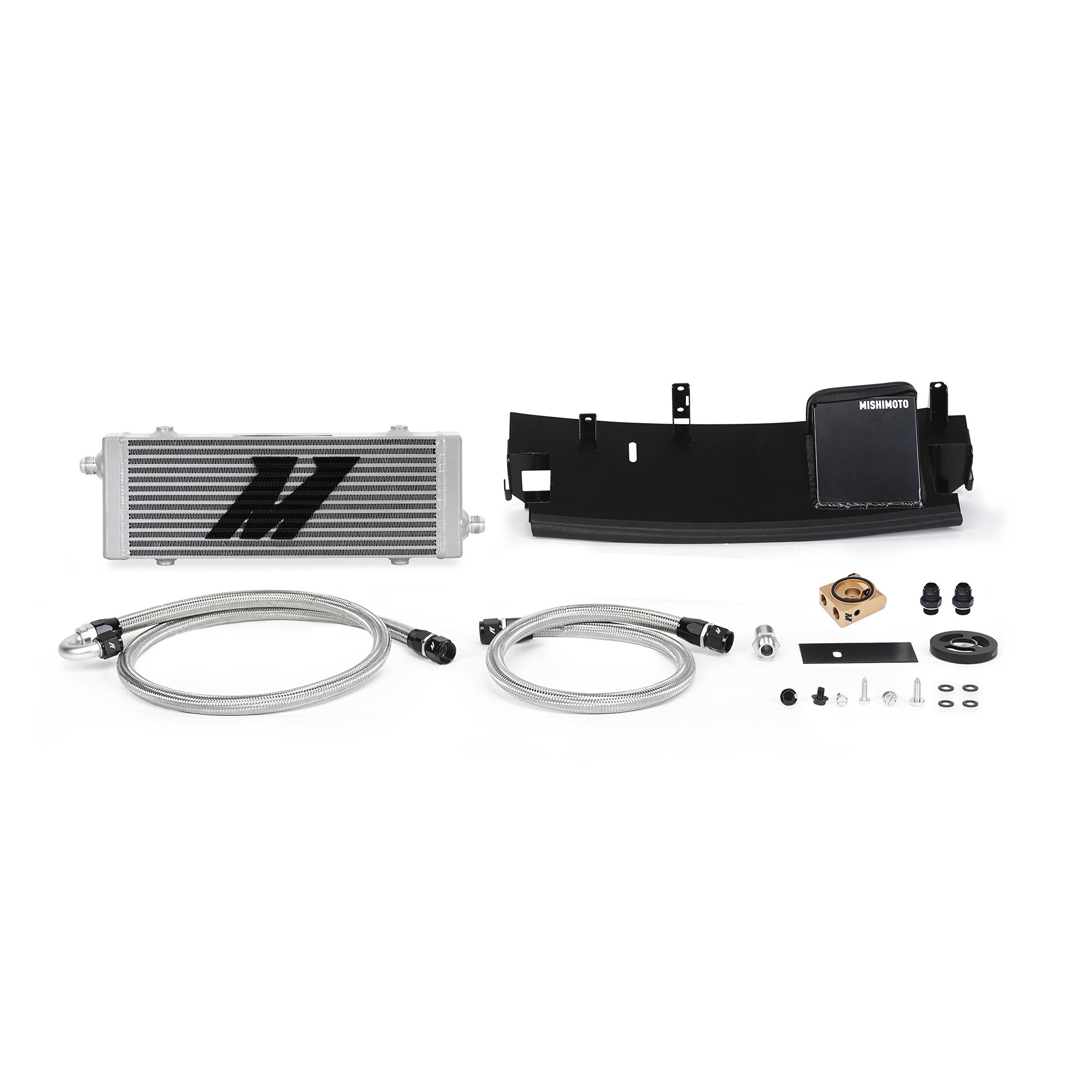 Mishimoto Oil Cooler Heat Exchanger Kit MMOC-RS-16TSL Fits Ford Focus RS 2016+2018 Sleek Silver