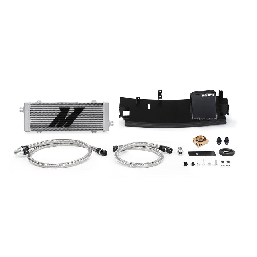 Mishimoto Oil Cooler Heat Exchanger Kit MMOC-RS-16TSL Fits Ford Focus RS 2016+2018 Sleek Silver