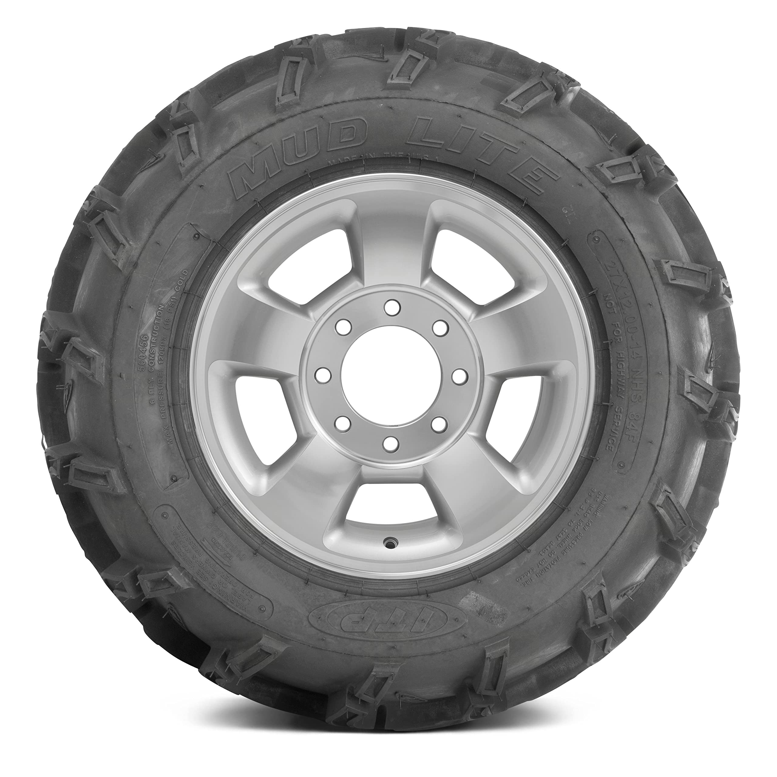 Mud Lite AT ITP Mud Terrain ATV Tire 25x8-12