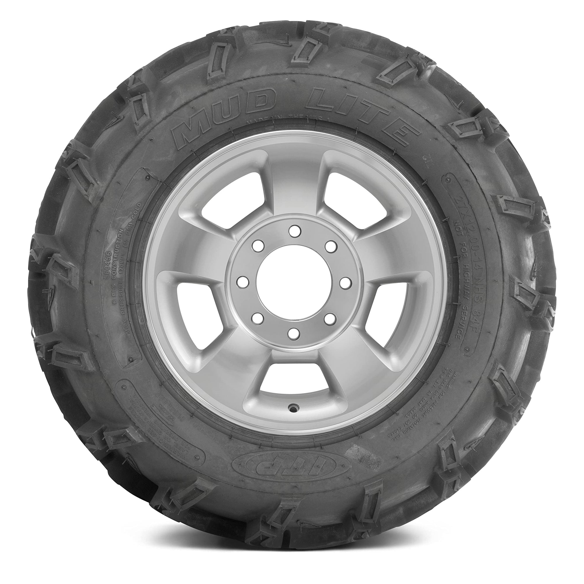 Mud Lite AT ITP Mud Terrain ATV Tire 25x8-12