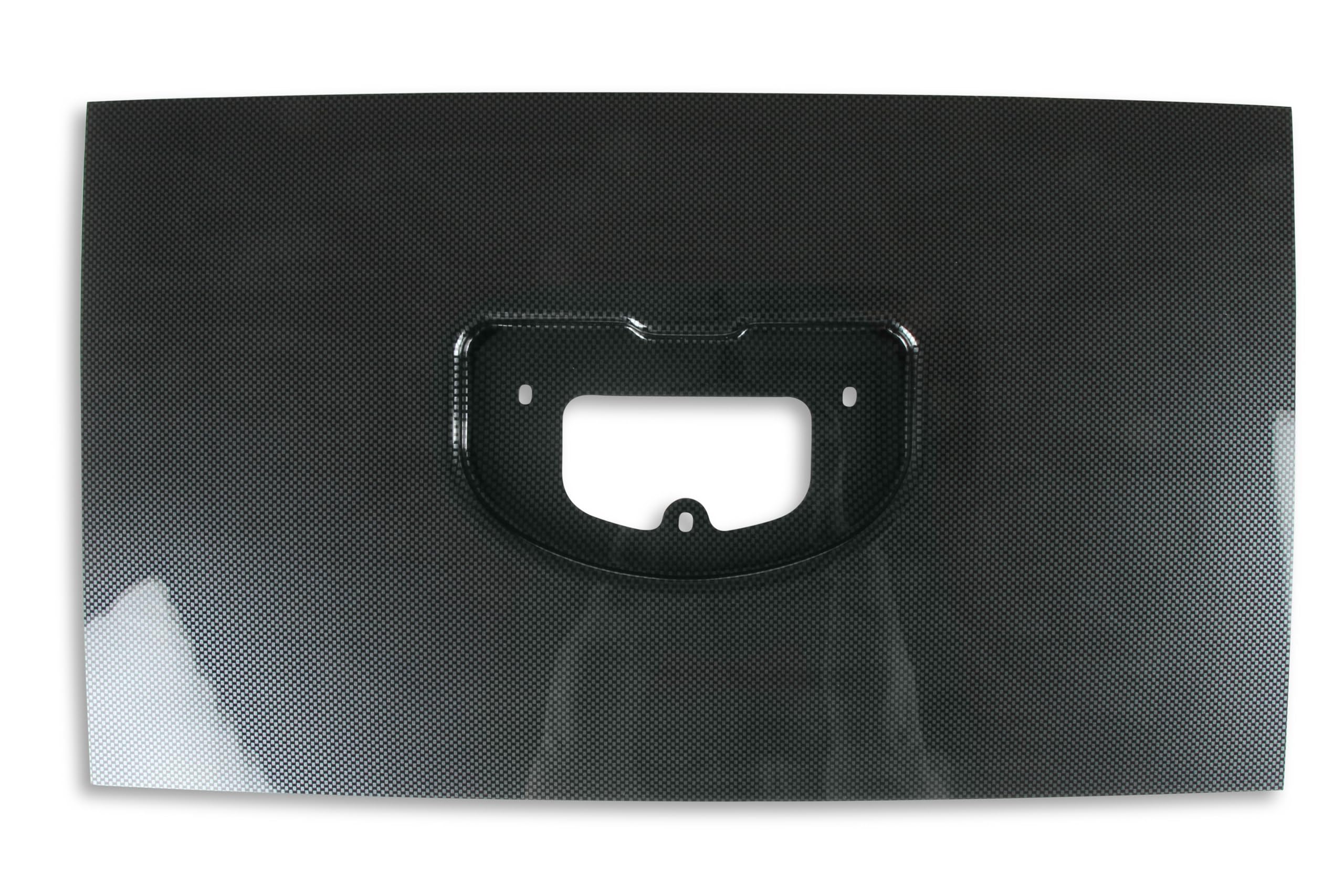 RACEPAK IQ3 Series Holley EFI 555-355 Mounting Panel - Carbon Fiber