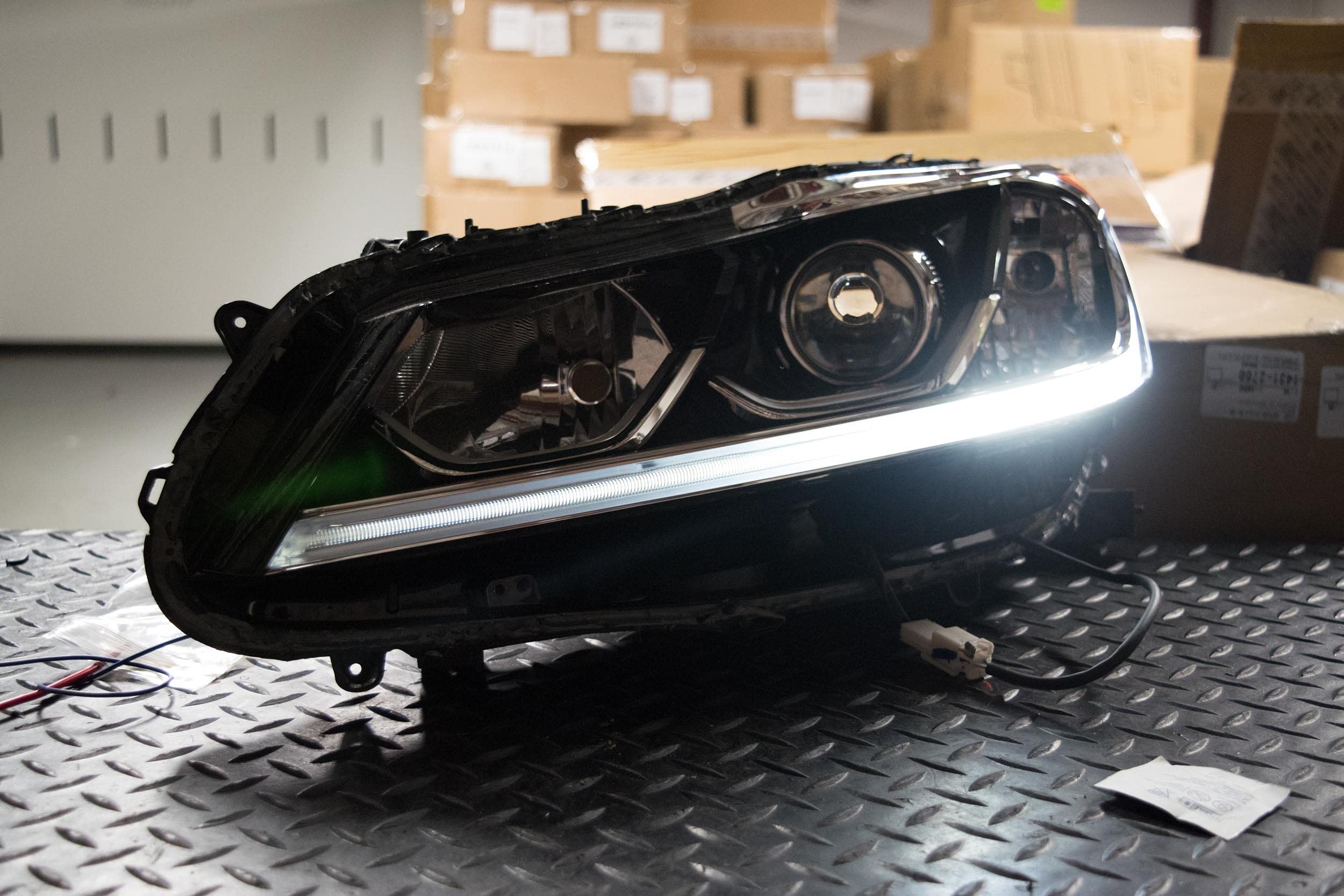 Profile Performance DRL Board Replacement, LED Daytime Running Lights for Honda Accord Headlights (16-17), Direct Swap with Original Boards, Perfect Fitment (1x LED333)