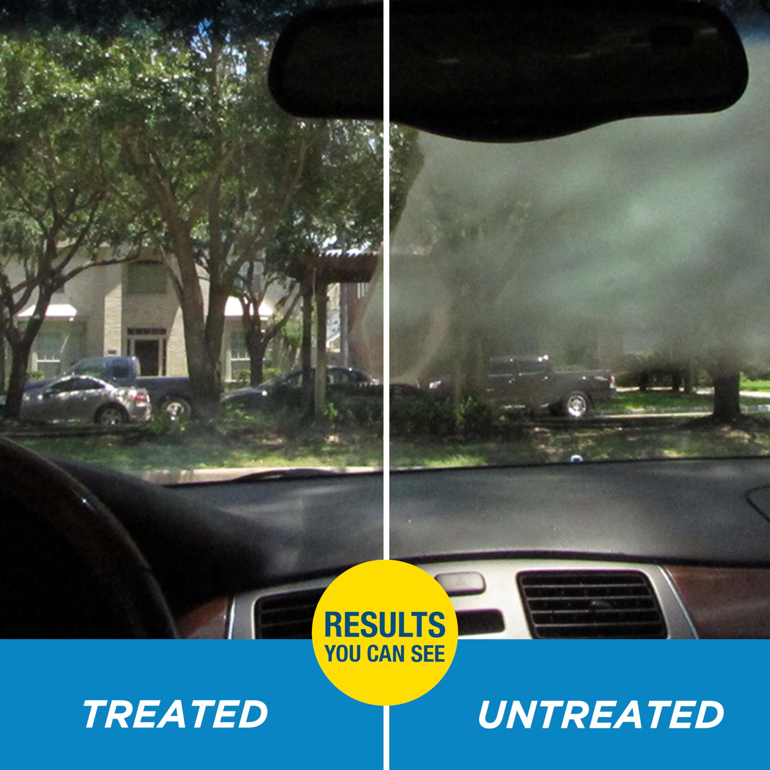 Rain-X Interior Glass 630046 Anti-Fog, 12 oz. - Prevents Fogging of Glass and Mirrors Interior, Usable on Both Automobiles and Marine Vehicles