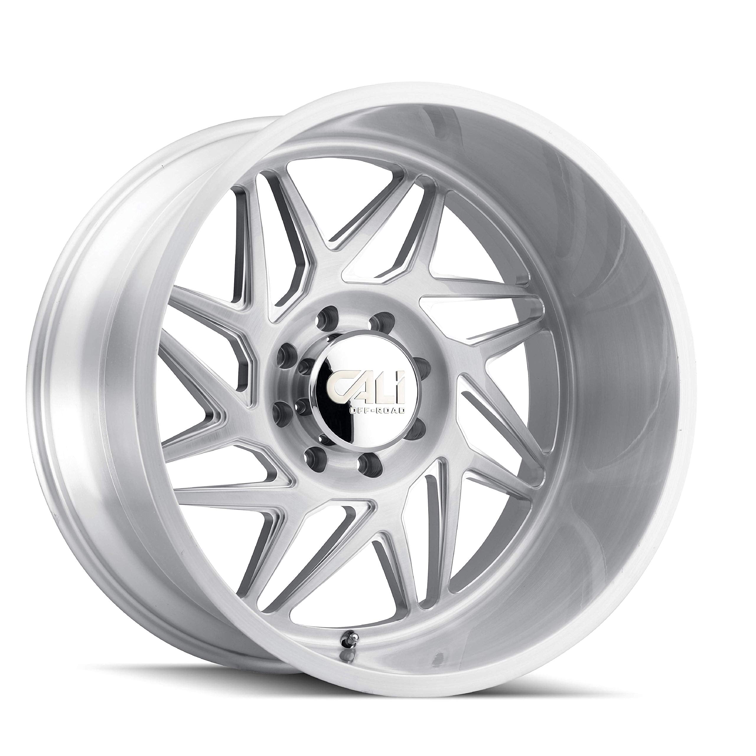 20x12 GEMINI, Bolt Pattern: 8x170/, Offset: -51, BRUSHED CLEAR GLOSS, set of 1
