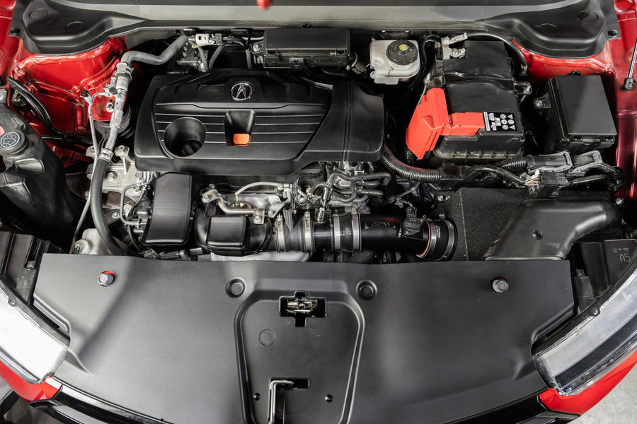 Black HPS Air Intake Kit with Heat Shield Cool Ram Compatible for 2019-2024 Acura RDX 2.0L Turbo, 827-729WB