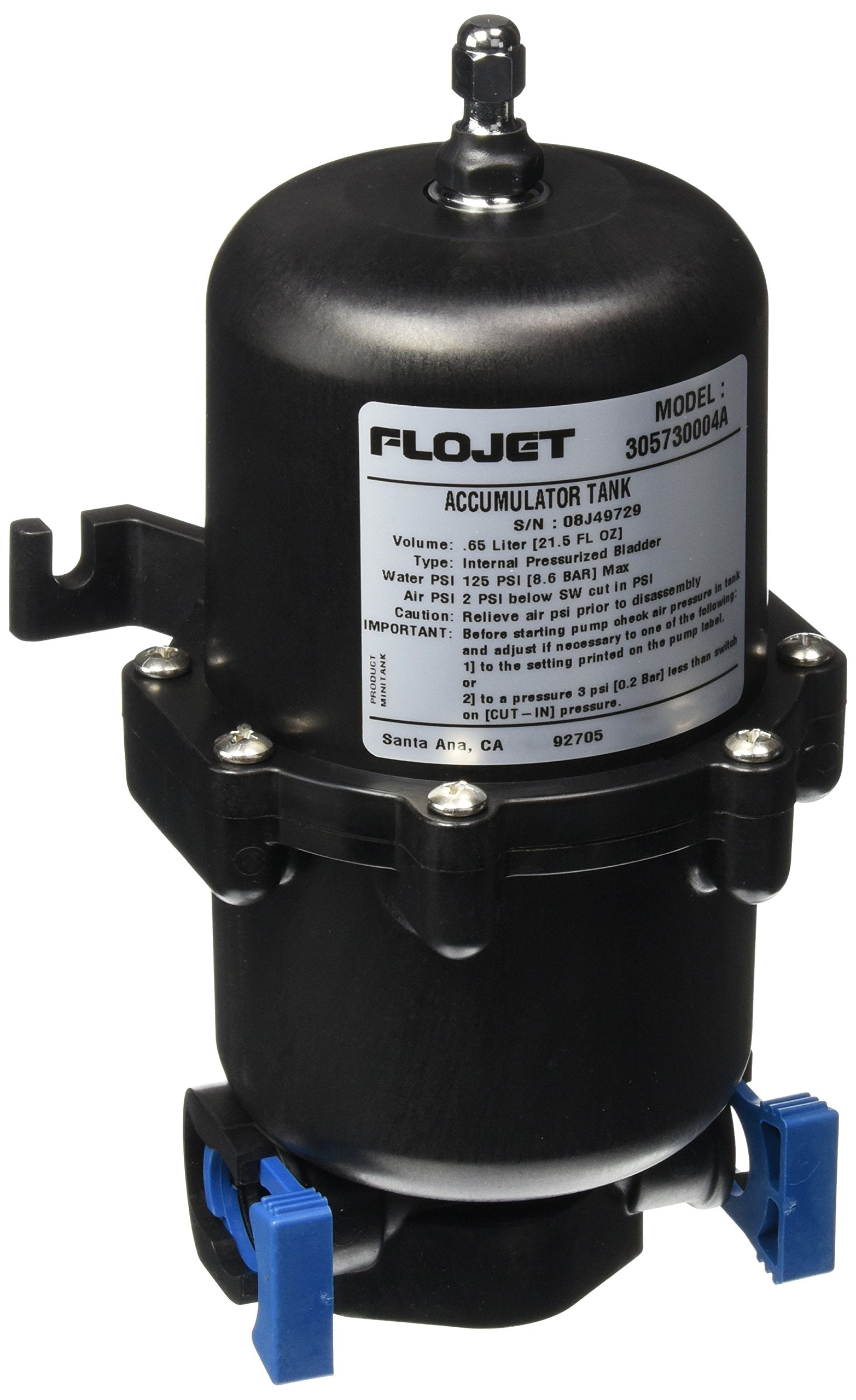 Accumulator Tank Flojet 305730004A, Black