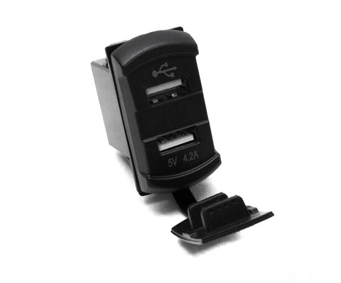 ROCKER PANEL DUAL PORT USB SIZ