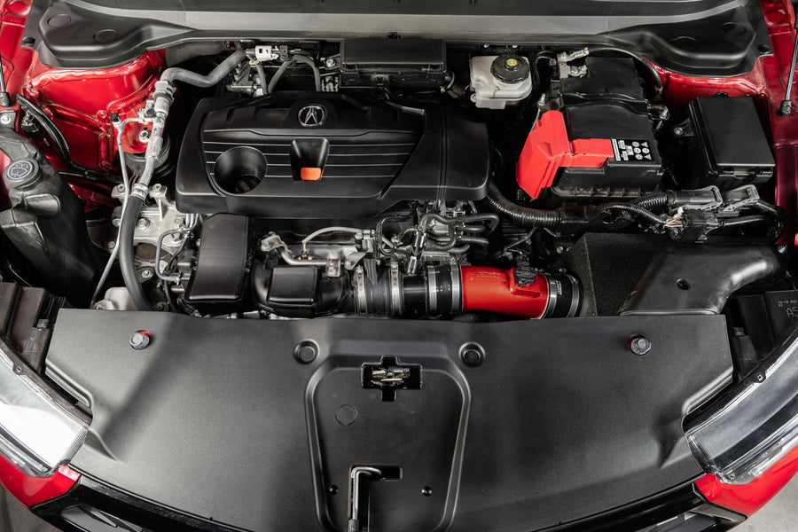 Red HPS Air Intake Kit with Heat Shield Cool Ram Compatible for 2019-2024 Acura RDX 2.0L Turbo, 827-729R