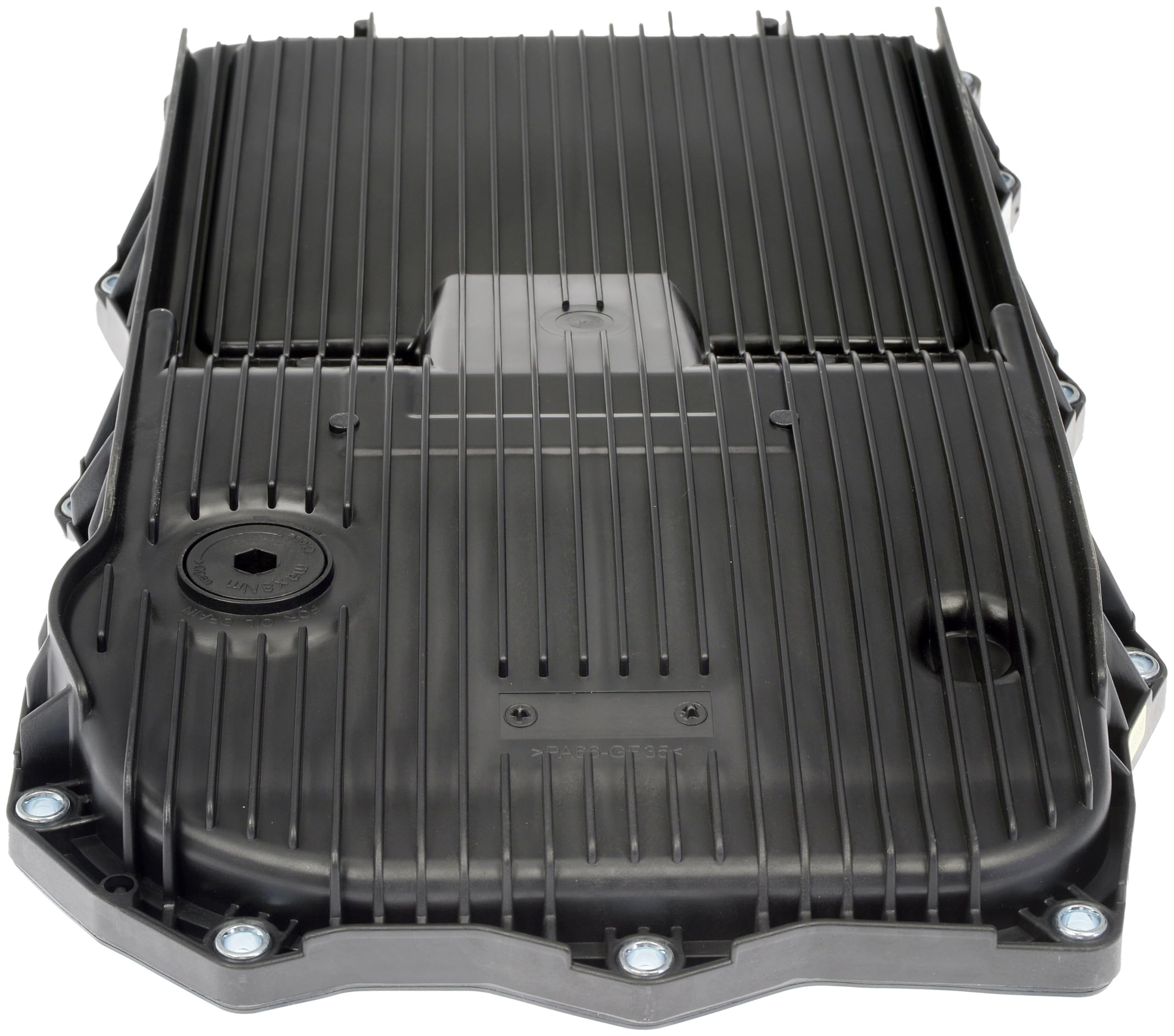 Transmission Pan Dorman 265-850 With Drain Plug, Gasket And Bolts Compatible with Select Models (OE FIX)