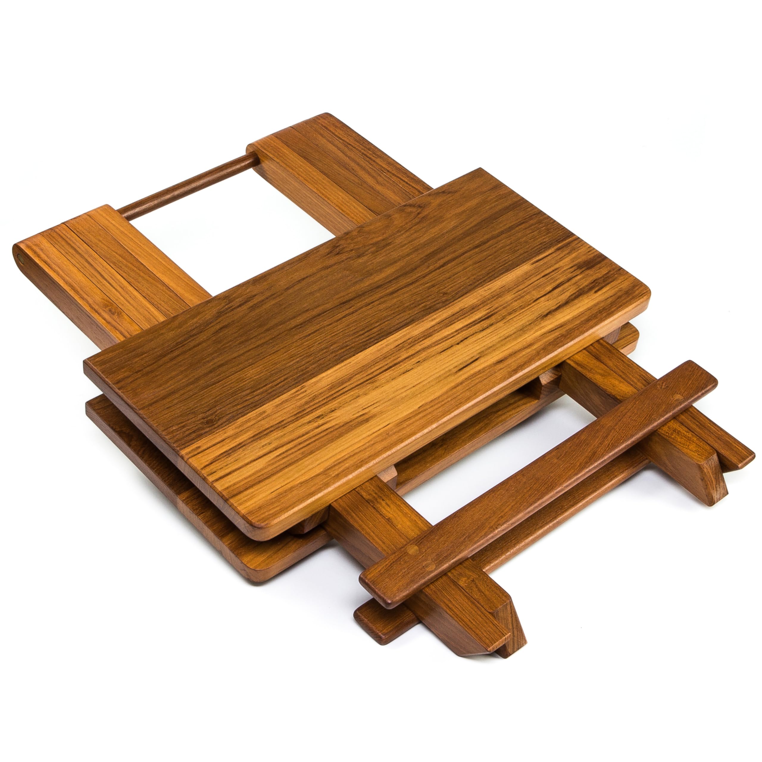 Teak Whitecap Solid Top Fold Away Table