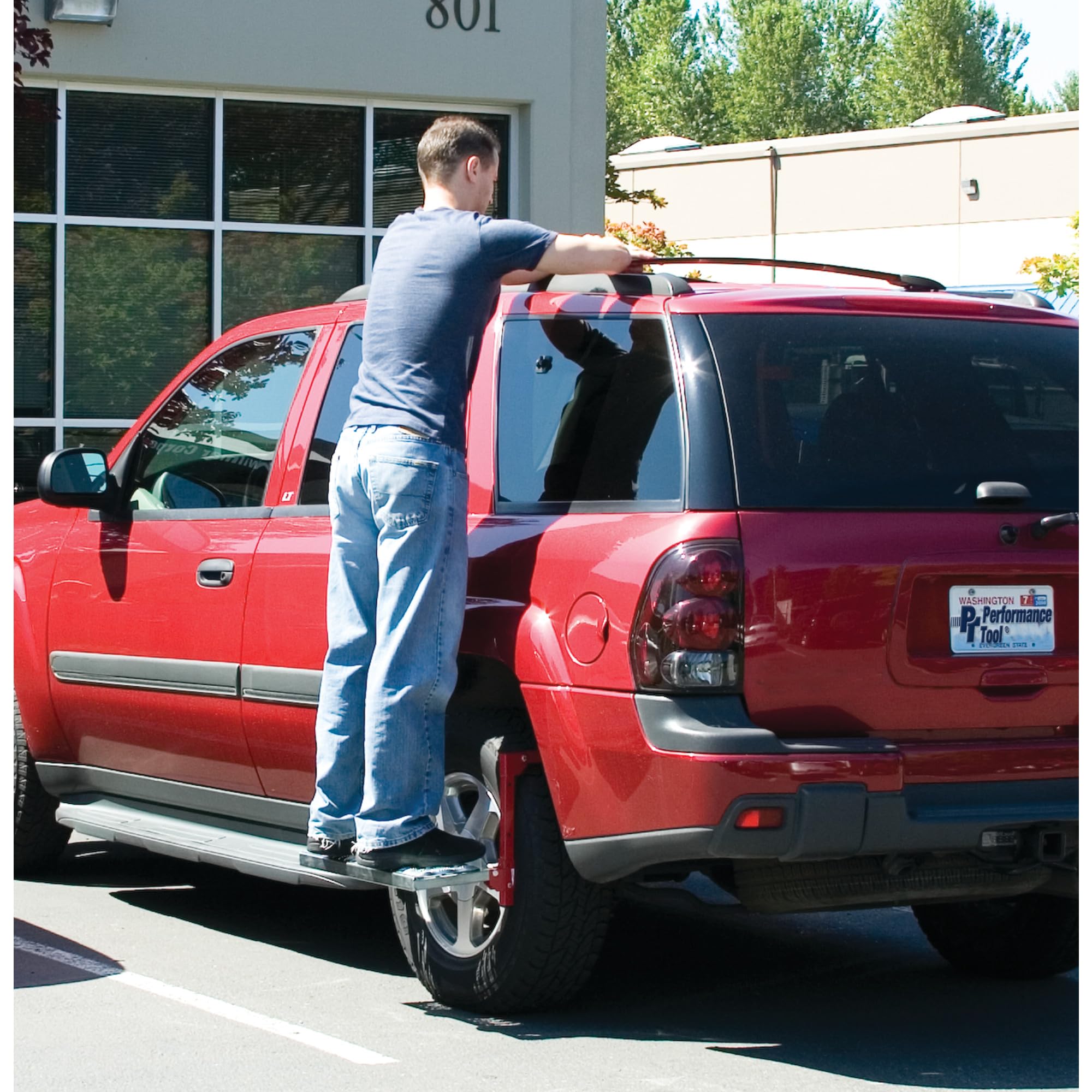 Non-slip Performance Tool W41039 Truck Tire Service Step (Up to 13-Inch Tire Depth)