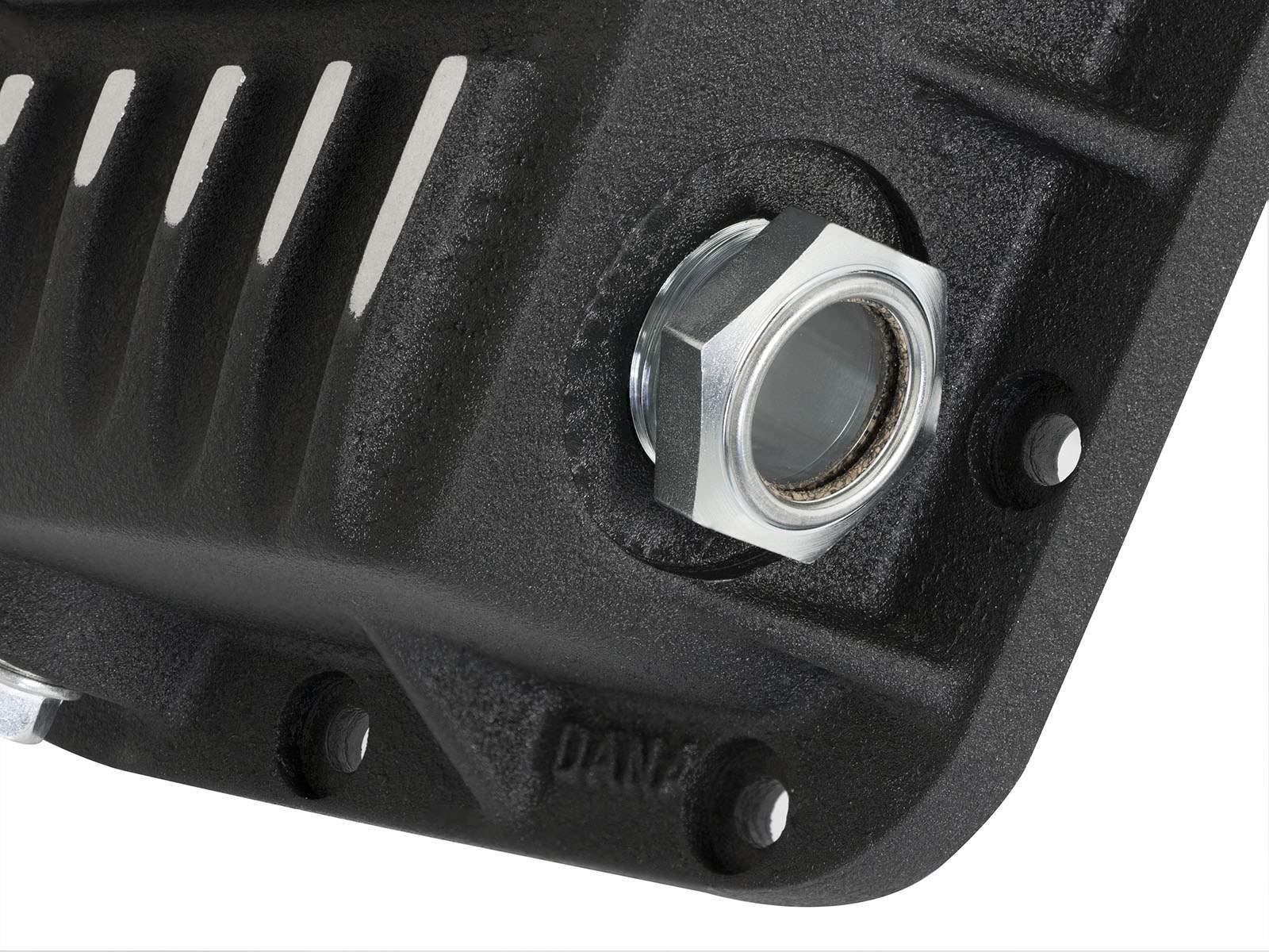 aFe POWER Rear Differential Cover Pro Series Black w/Machined Fins - #46-70302 - GM Colorado/Canyon 15-22 L4/V6 (Dana M220-12)