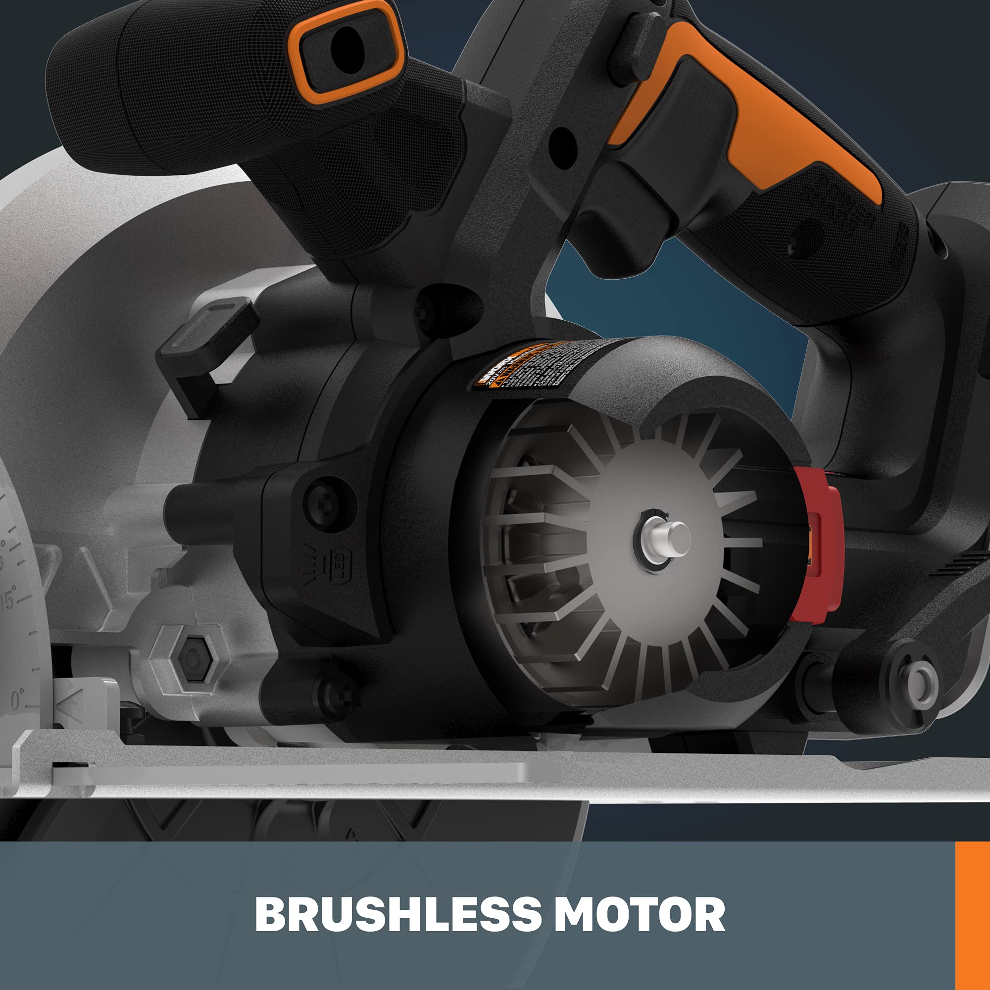 Worx WX520L.9 Nitro 20V Power Share 7.25" Cordless Circular Saw with Brushless Motor (Tool Only)