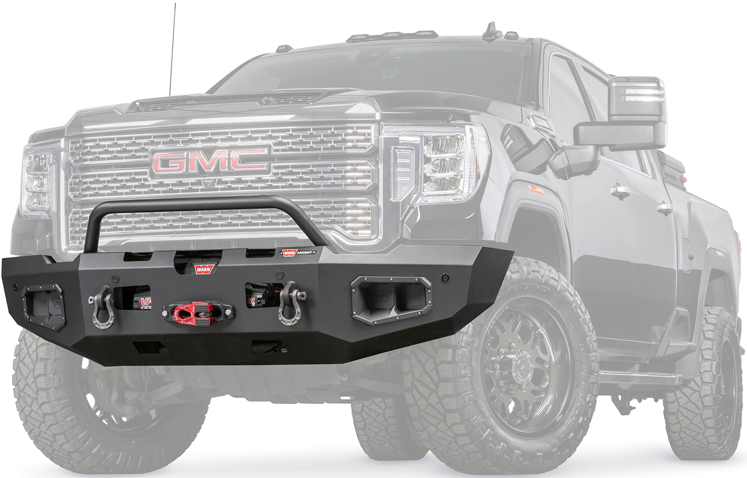 Baja Grille Guard WARN 104825 Tube for Ascent Front Bumpers, Fits: Ford F150, Dodge Ram 1500/2500/3500 (New and Old Style), Chevy Silverado 1500/2500/3500, GMC Sierra 2500/3500
