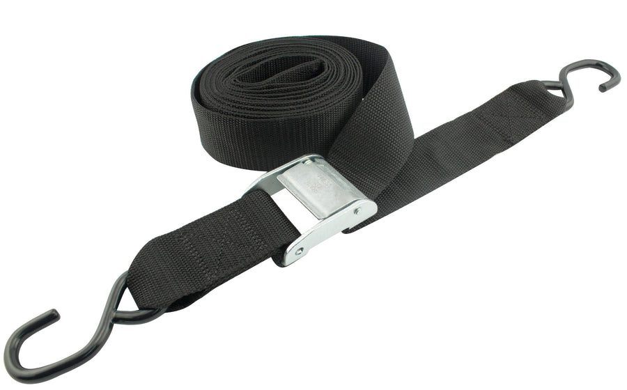 2" x 15' Motorcycle/ATV Cam Buckle Tie-Down Strap Erickson 01215 Black