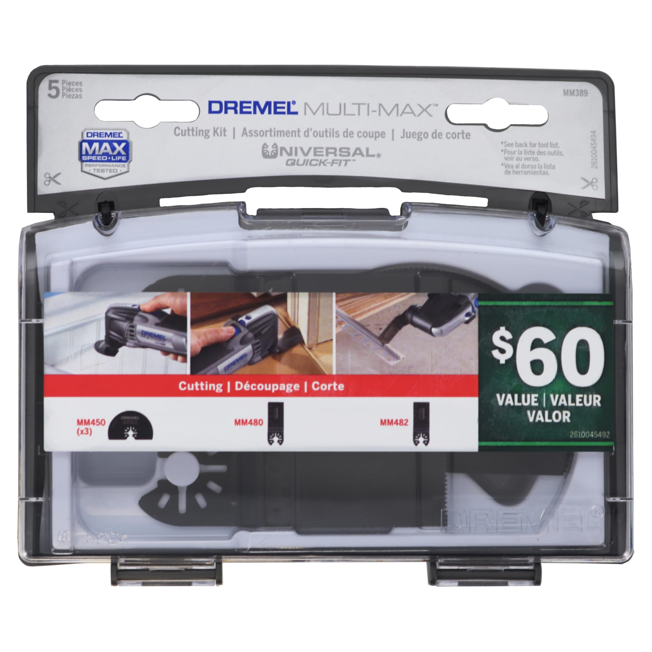 Dremel Cutting MM389 Oscillating Blade Assortment