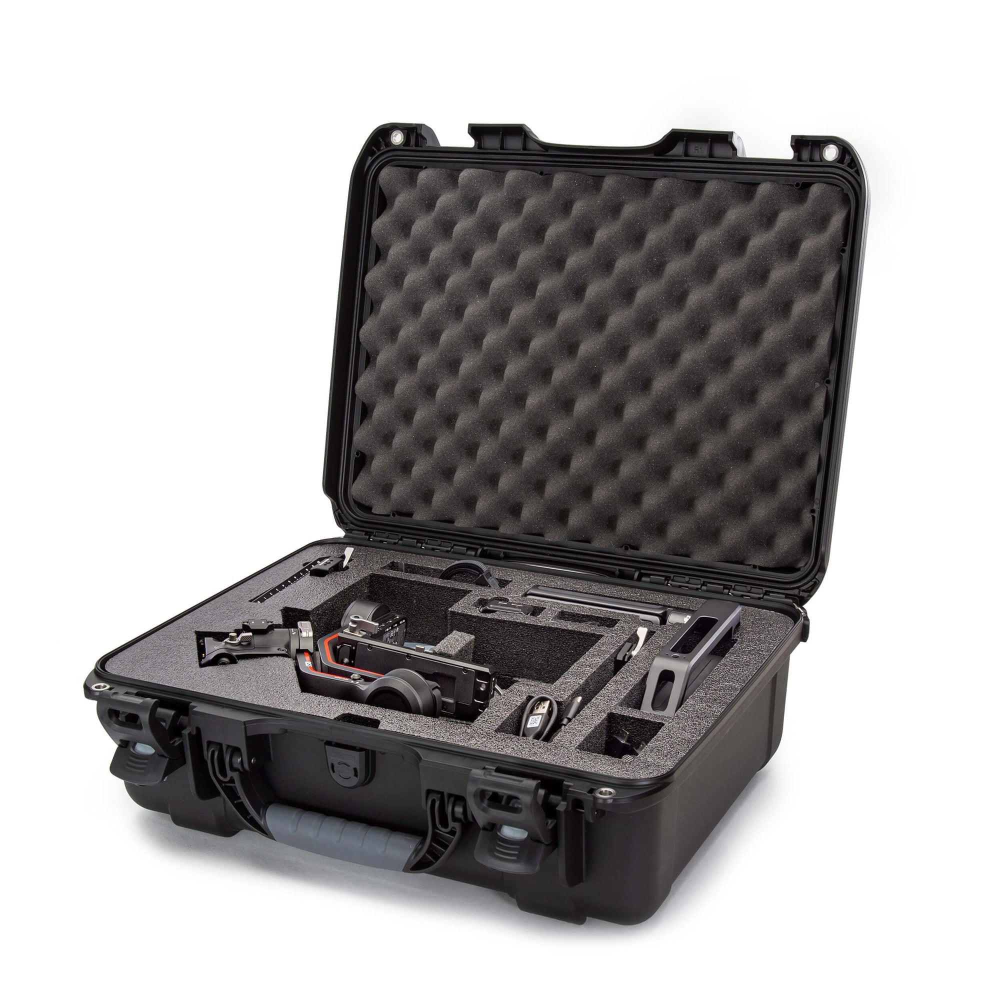 NANUK Waterproof Hard Case 930 with Foam Insert for DJI RS 3/RS 3 Pro Combo, Black