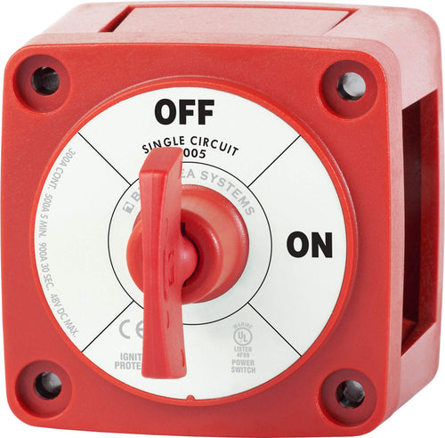 Blue Sea 6005 Systems m-Series Mini Battery Switch Single Circuit ON/Off