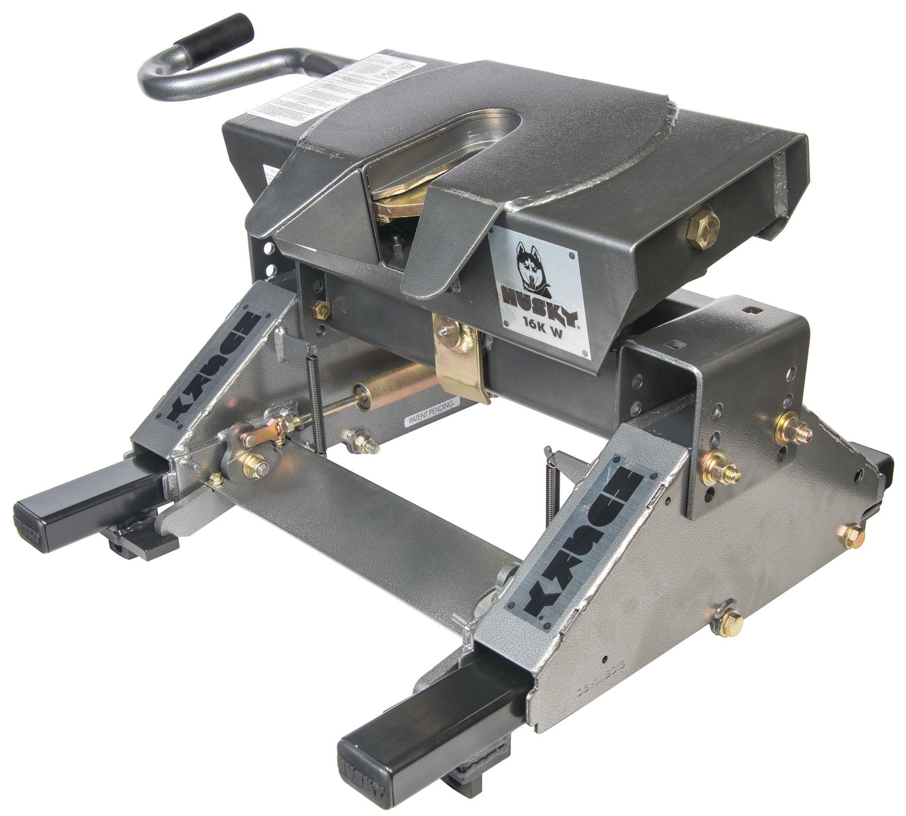 Husky 16K-W Wrap Around Jaw 5th Wheel Hitch with Glider, 16,000 lb Capacity 31667