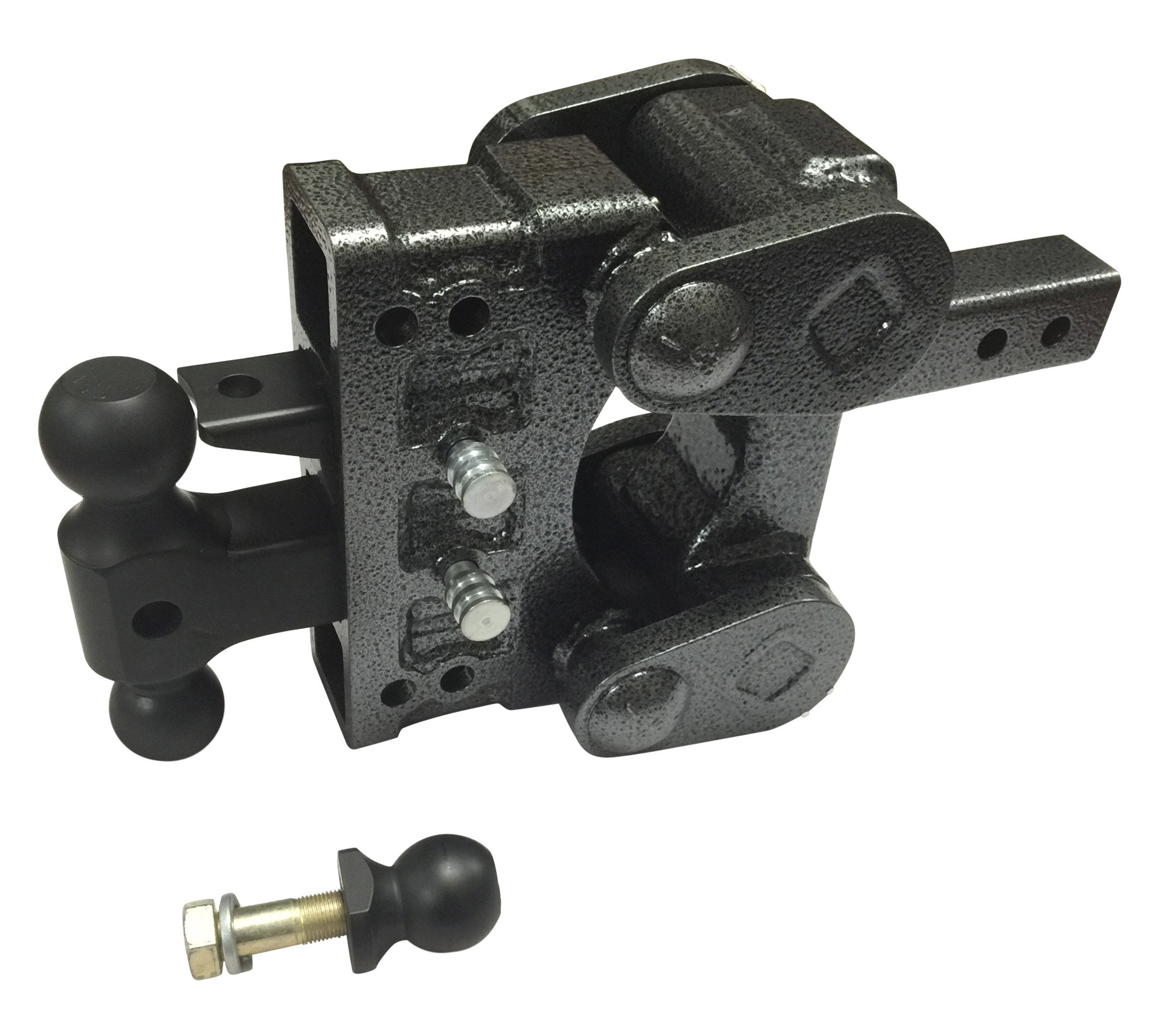 GEN-Y 4-Receiver GH-1224 2" Shank 16K Lb. Trailer Torsion Drop Hitch w/5" Drop