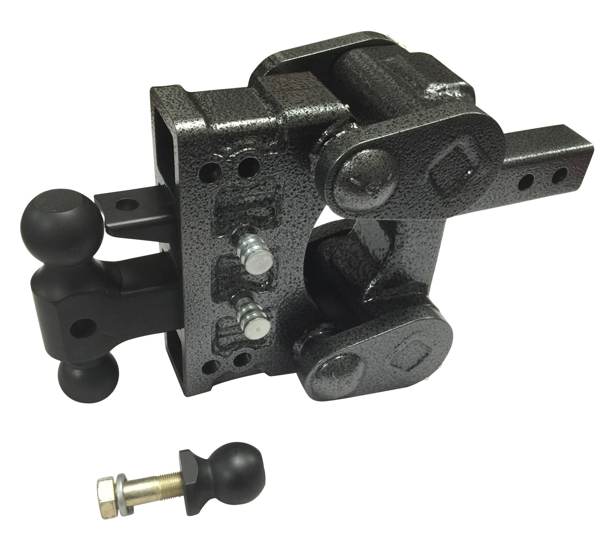 GEN-Y 4-Receiver GH-1224 2" Shank 16K Lb. Trailer Torsion Drop Hitch w/5" Drop