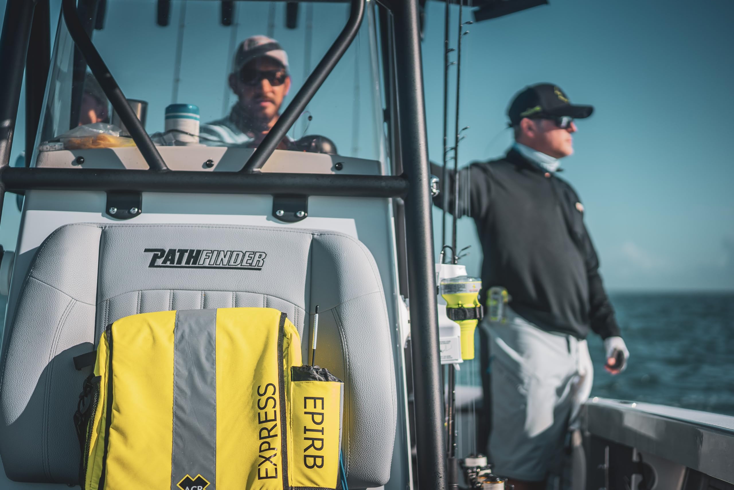 Buoyant ACR RapidDitch Express: Emergency Survival Kit Gear Bag with Bulkhead Mount is a Compact Abandon Ship for Boating and Offshore Rescue, including EPIRB Housing. (2279)