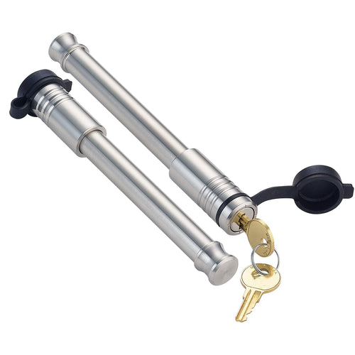 61575 InfiniteRule Security | 2 Pack, Keyed Alike, Hitch Locks for B&W 2" & 2.5" Tow and Stow 10K LB & 18K LB - Fits Adjustable Ball Mount Only - Does NOT FIT Vehicle Receiver