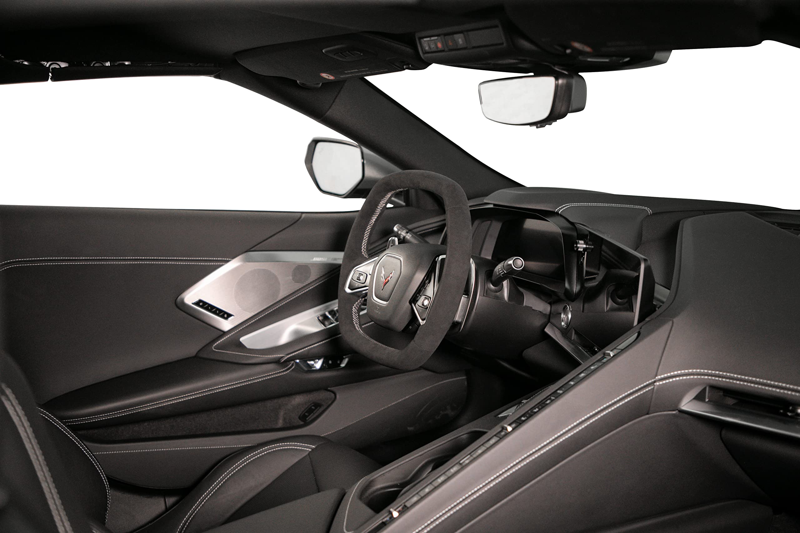 Synthetic Suede Wrapped Drake Muscle Cars CV950-24 Steering Wheel