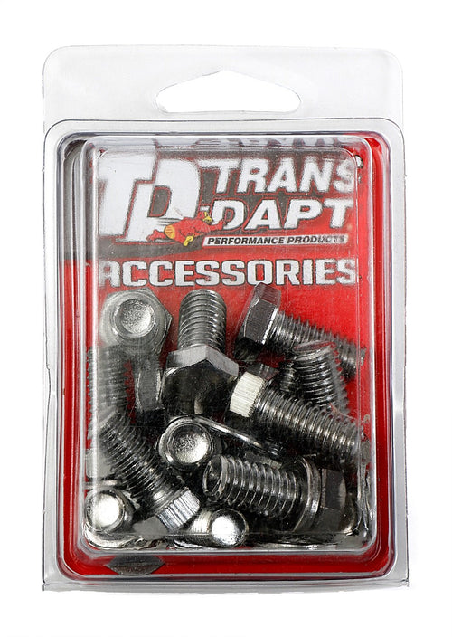 DIFF COVER BOLT SET TRANS-DAPT PERFORMANCE FOR DANA 60 CHROME COVER (9239)