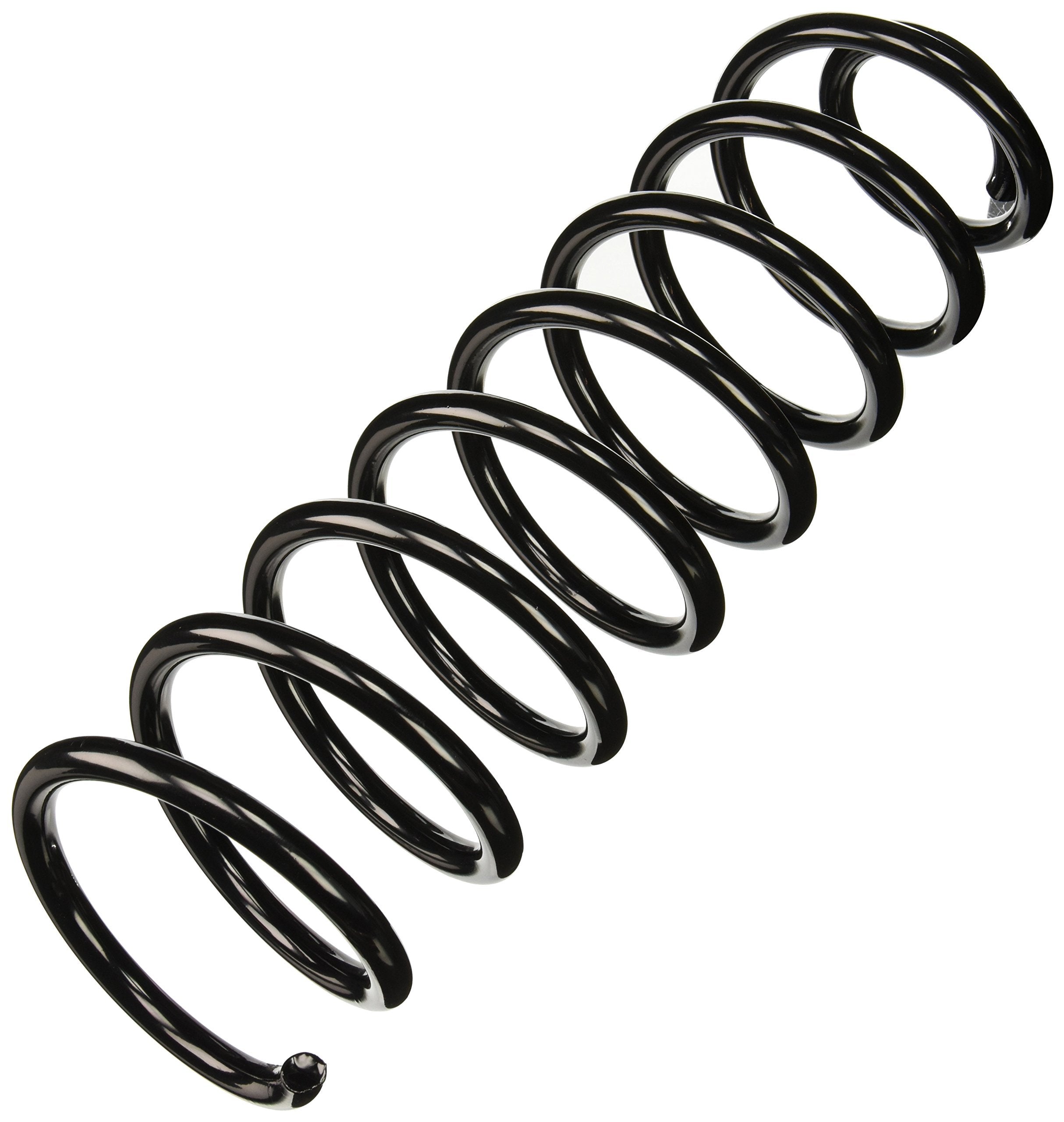 Automotive Crown Coil Spring Suspension, Black