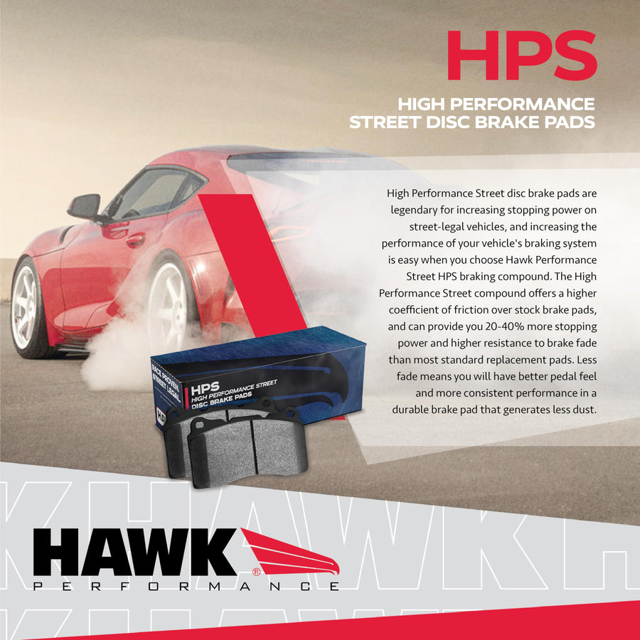 HPS Performance Hawk Performance Street Brake Pads HB231F.625