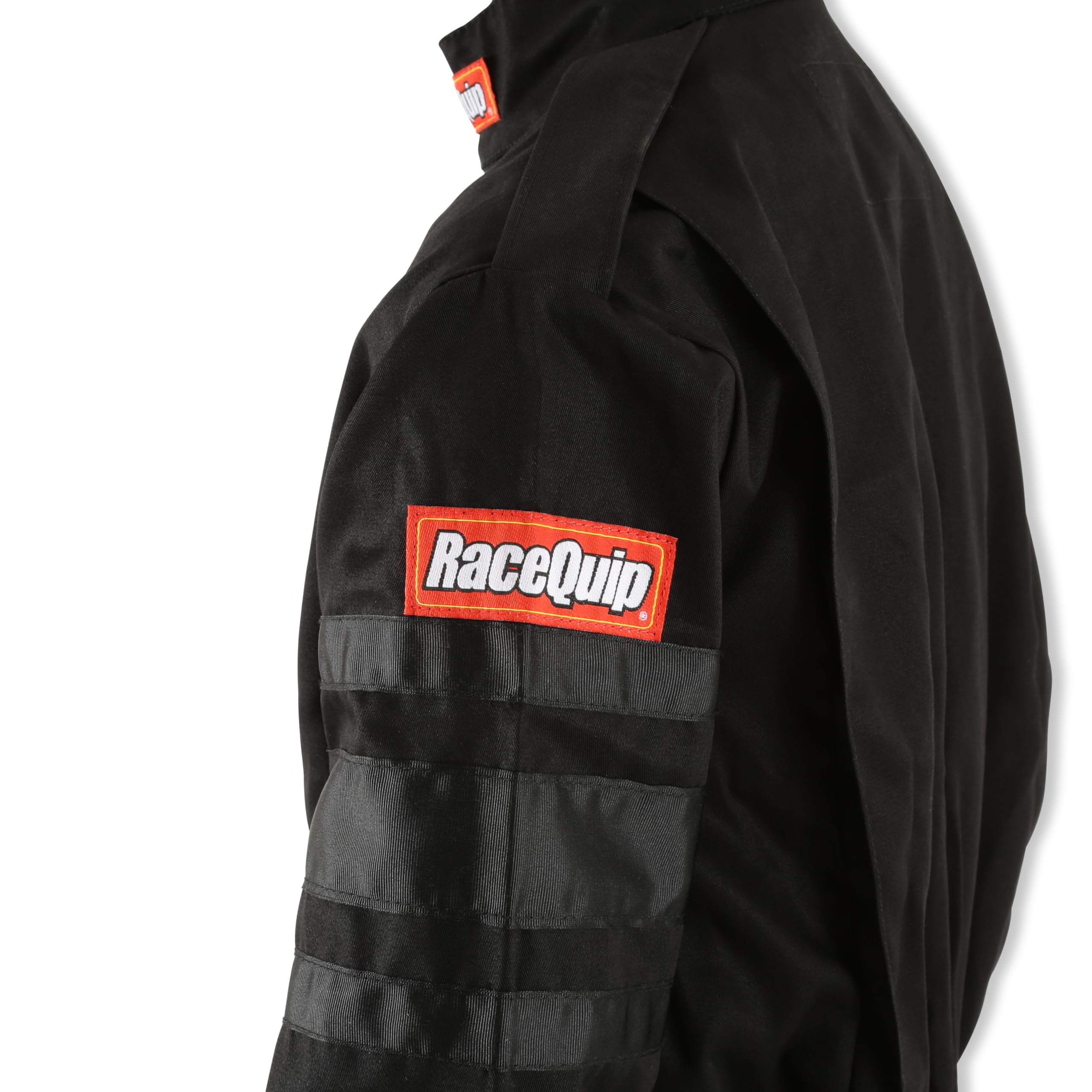 110005RQP RaceQuip® 110 Series 1-Pc Driving Suit - SFI 3.2A/1 - Large - Black