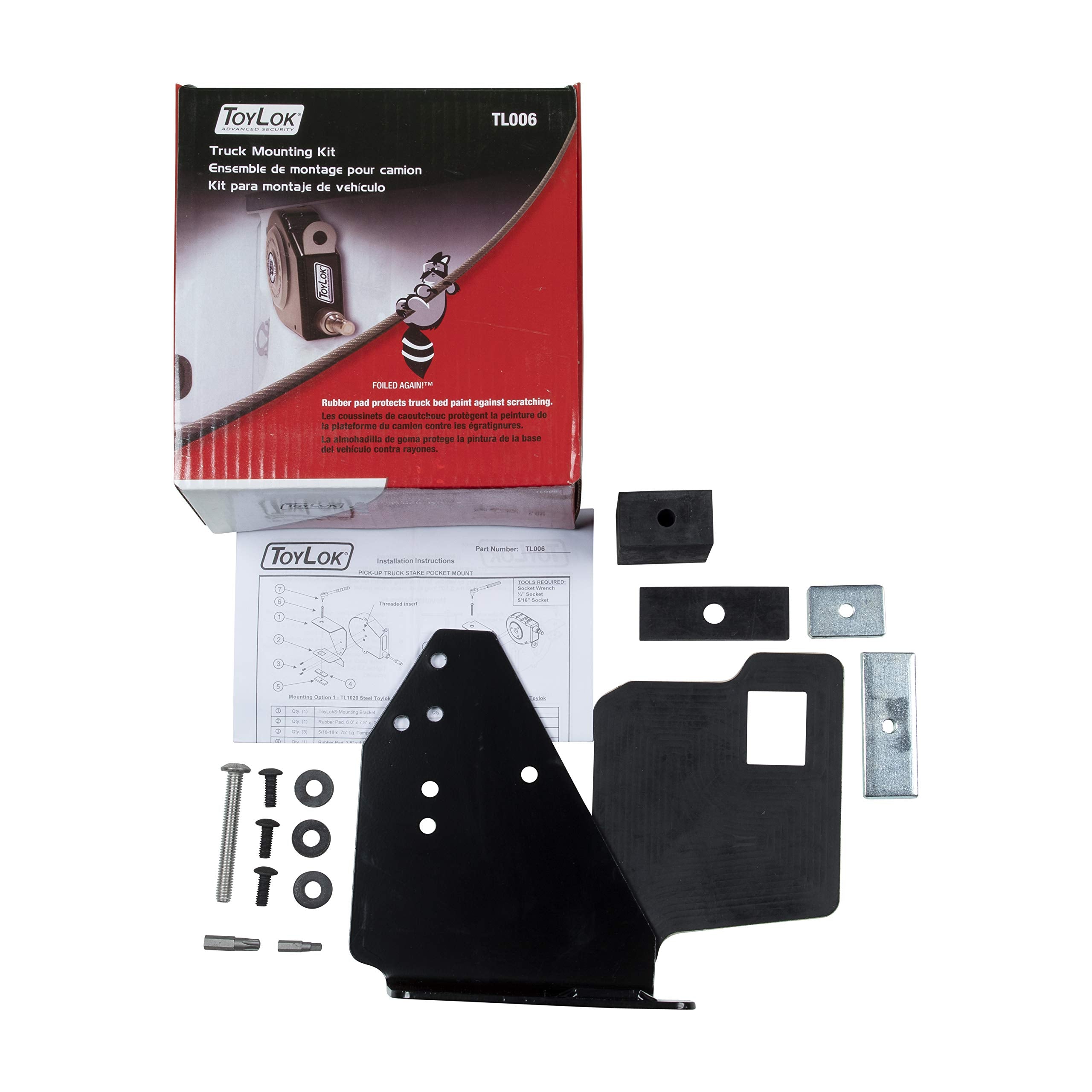 ToyLok Lippert 337112 Truck Bed Mounting Kit RV