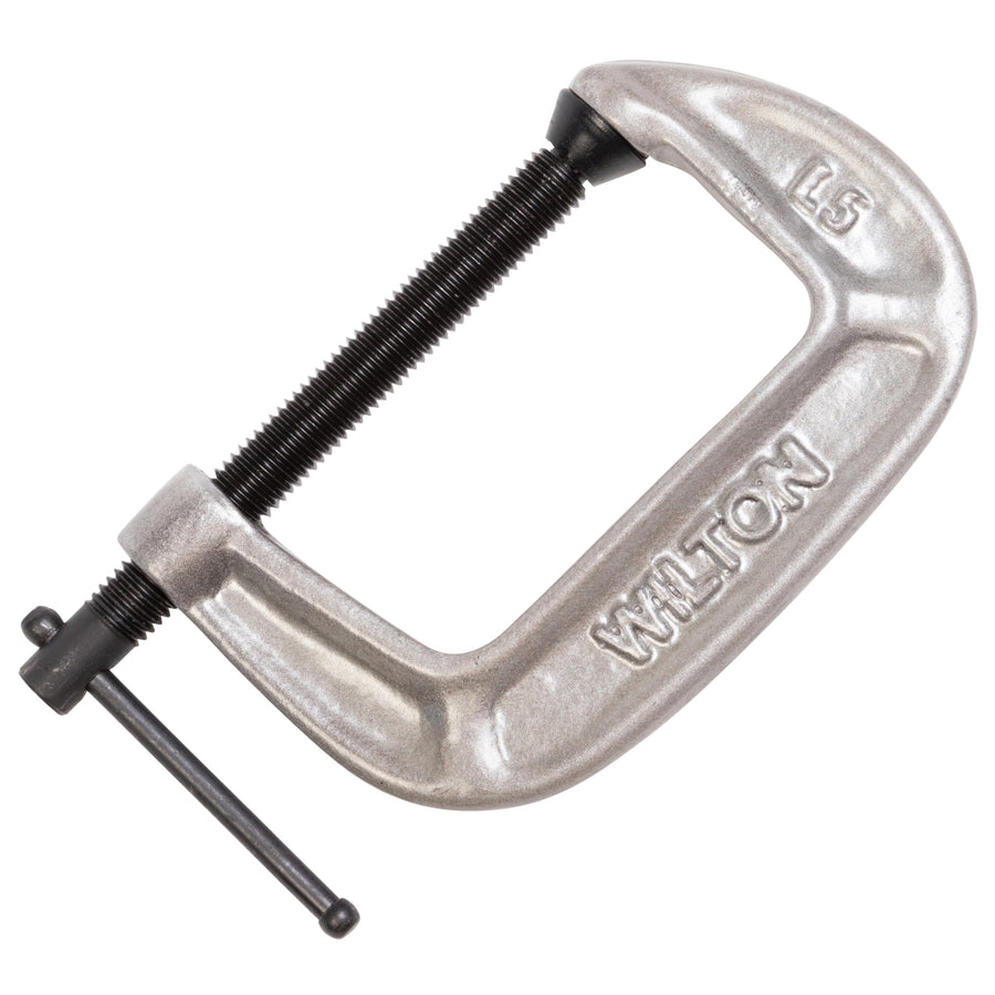 Wilton 3" Opening C-Clamp, 2" Throat, 1430 Lbs. Clamping Force (Model 143C)