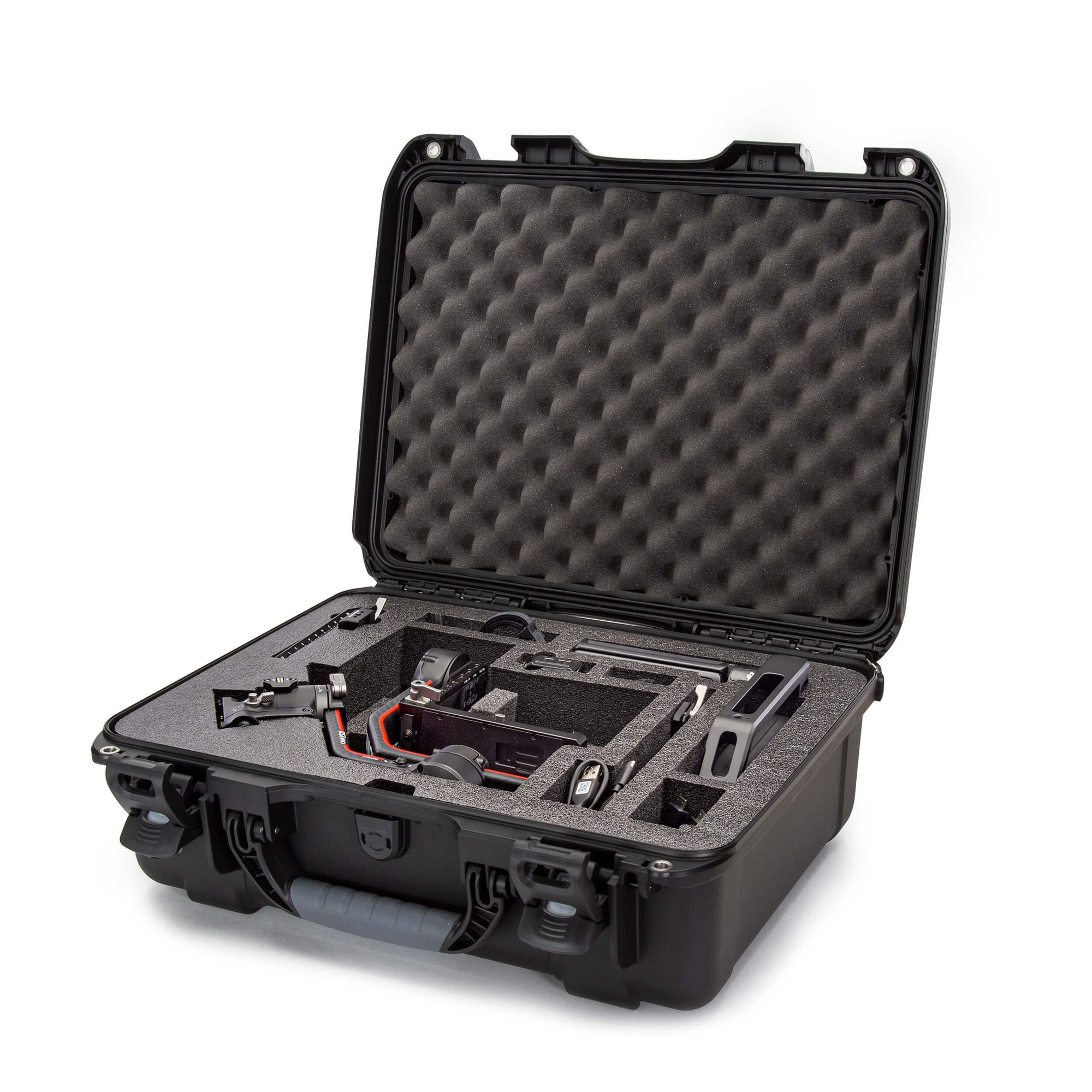 NANUK Waterproof Hard Case 930 with Foam Insert for DJI RS 3/RS 3 Pro Combo, Black