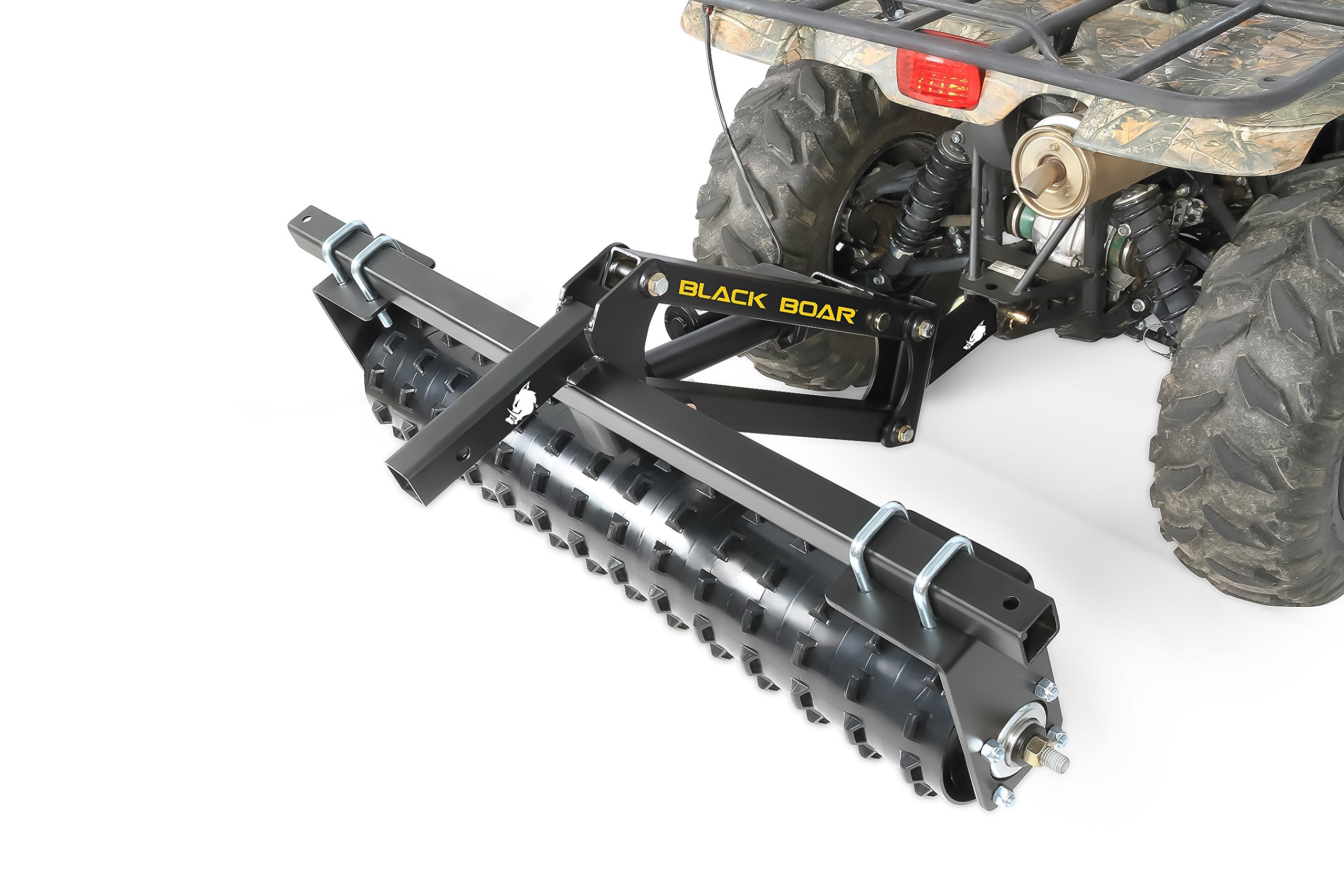 ATV/UTV Black Boar Cultipacker Implement, Breaks Up Clods, Packs Down Loose Soil and Forces Seed Bed (66009)
