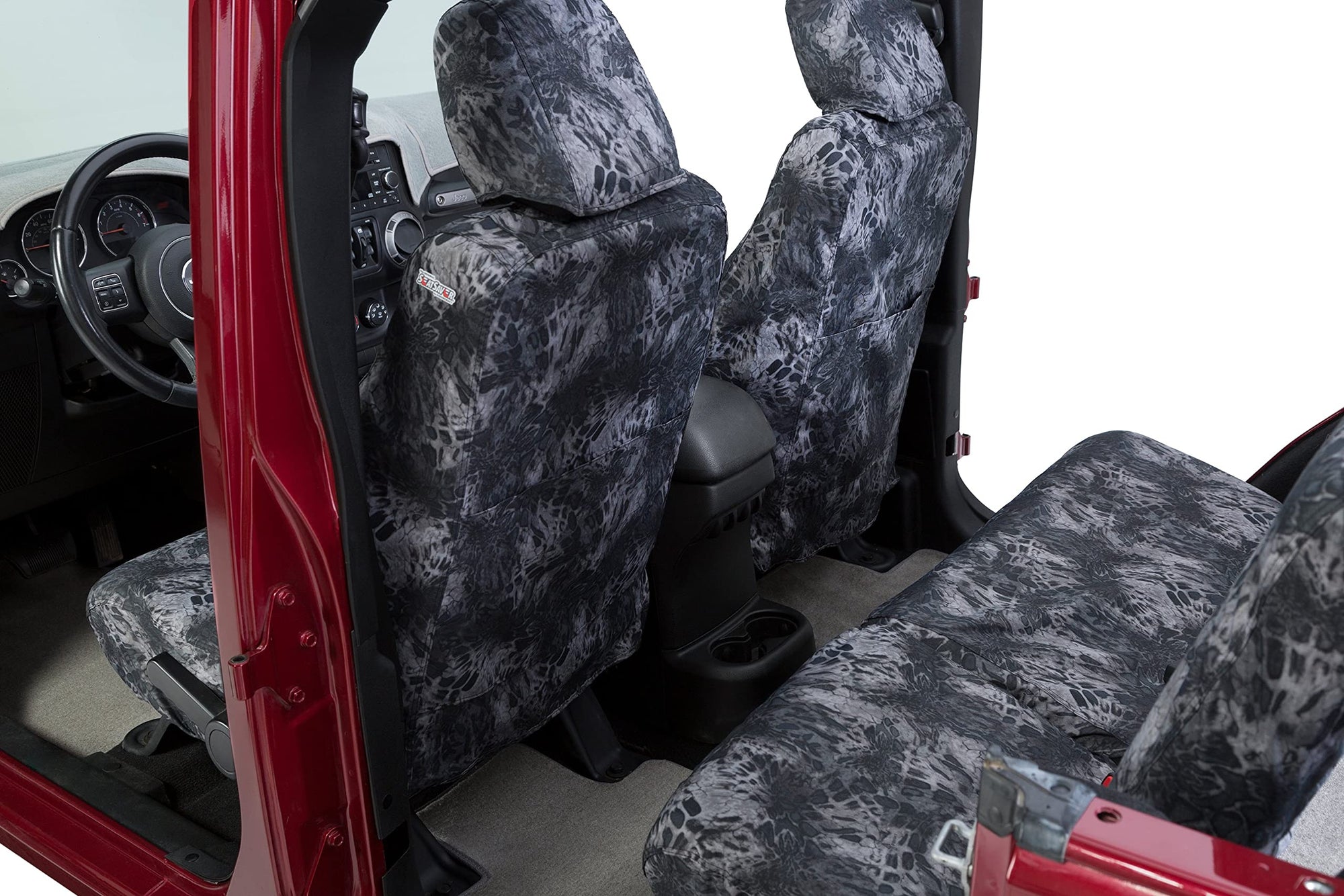 Covercraft SeatSaver Prym1 Blackout Camo Front Row Blackout Camo SS3473PRBO