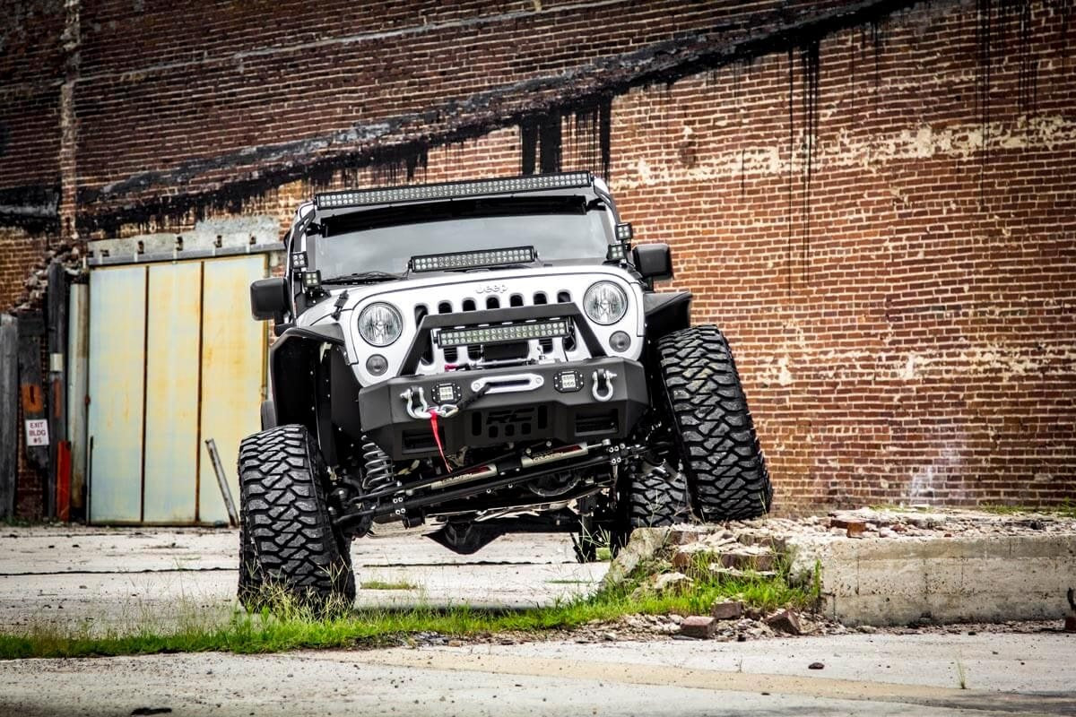 3.5" Lift Kit Rough Country for 2007-2018 Jeep Wrangler JK 2-Door - 69330