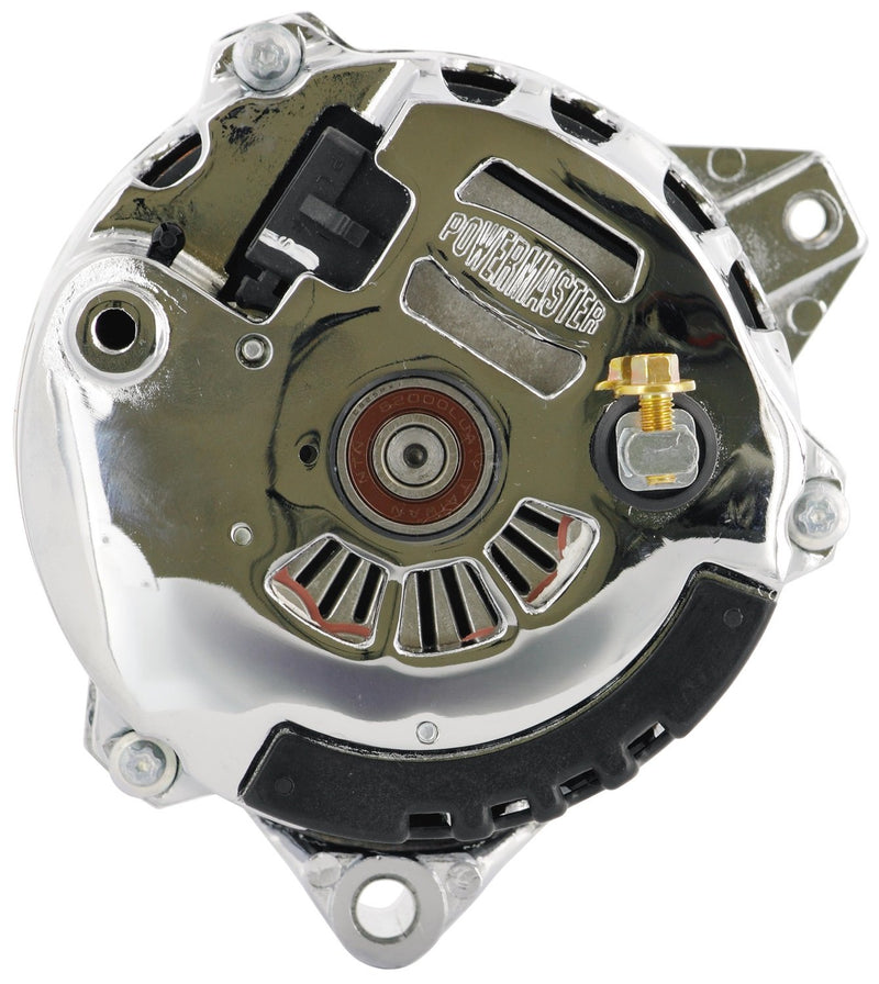 GM CS130 140 Amp Powermaster Chrome Alternator, 1 Pack