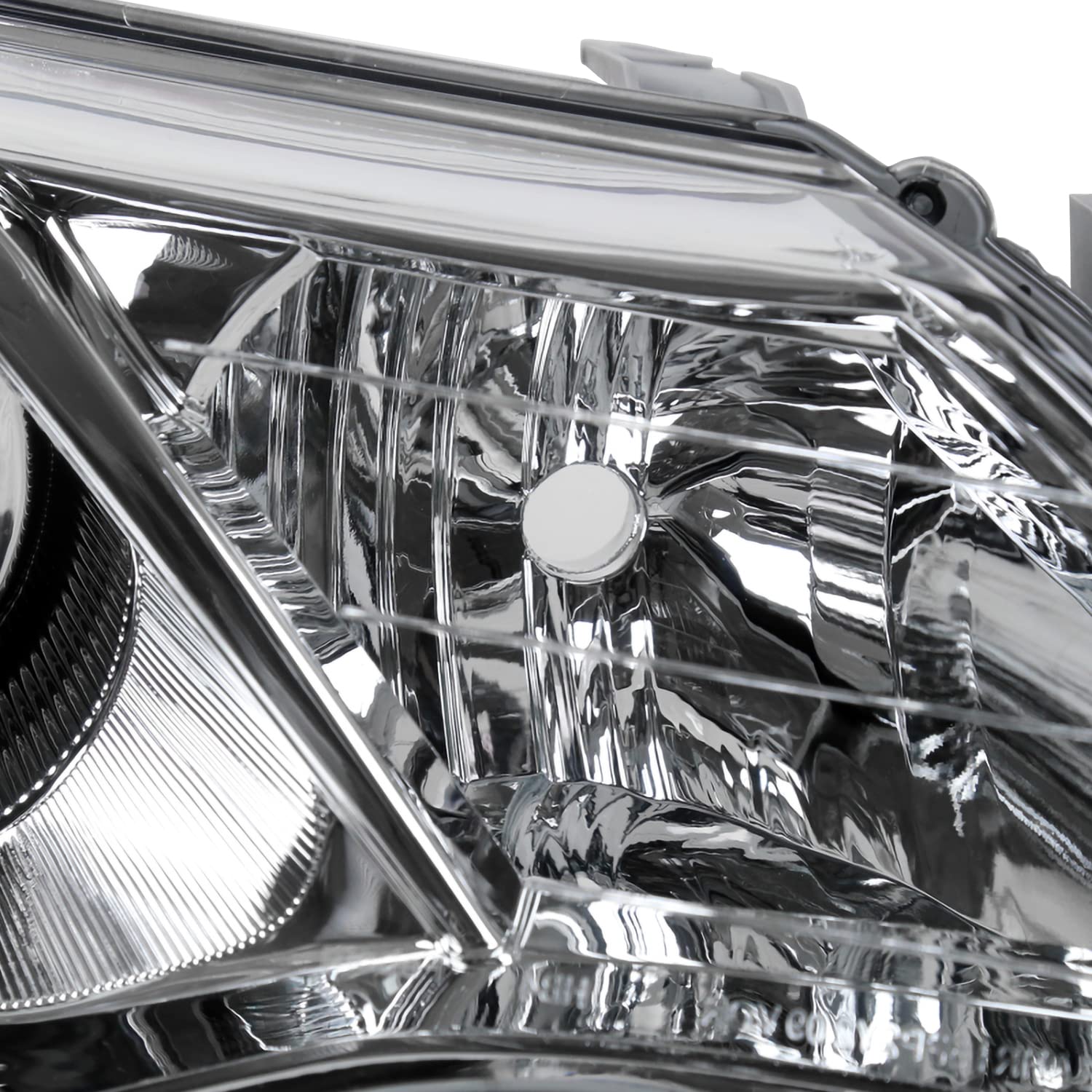Right Passenger Side SPEC-D TUNING Chrome Projector Headlight Compatible with 2012-2014 Toyota Camry