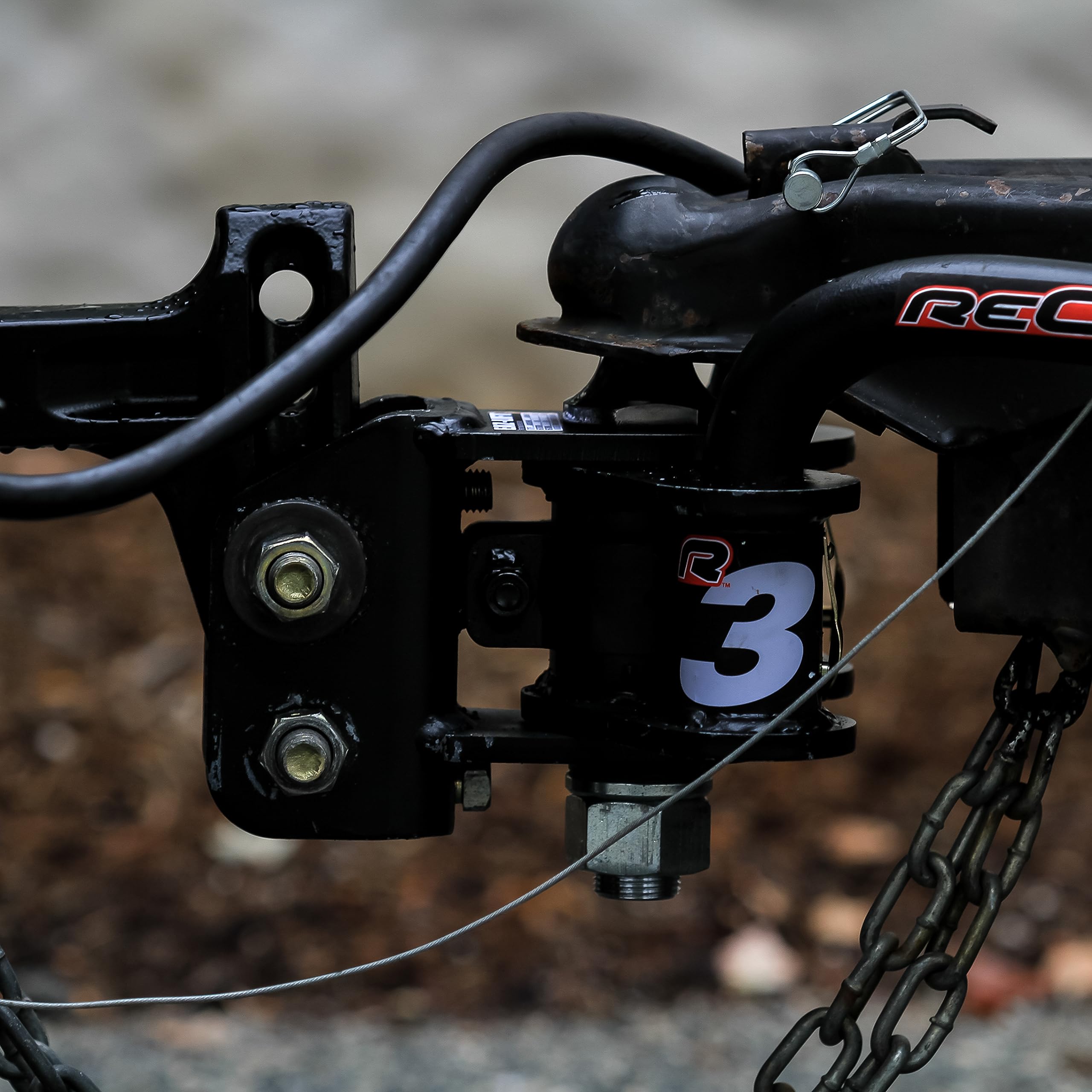 Eaz-Lift Camco ReCurve R3 600lb Camper/RV Weight Distribution Hitch - Features Adjustable Sway Control & Includes 2" Hitch Ball w/8,000lb Max Rating - 800lb Max Tongue Weight Rating (48771)