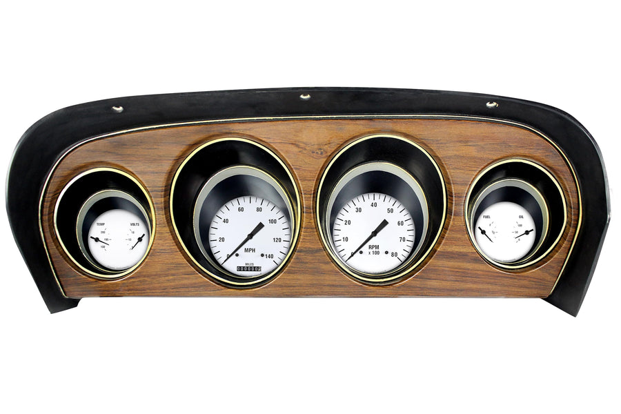MU69WH Classic Instruments Direct-Fit Gauge Package - White Hot